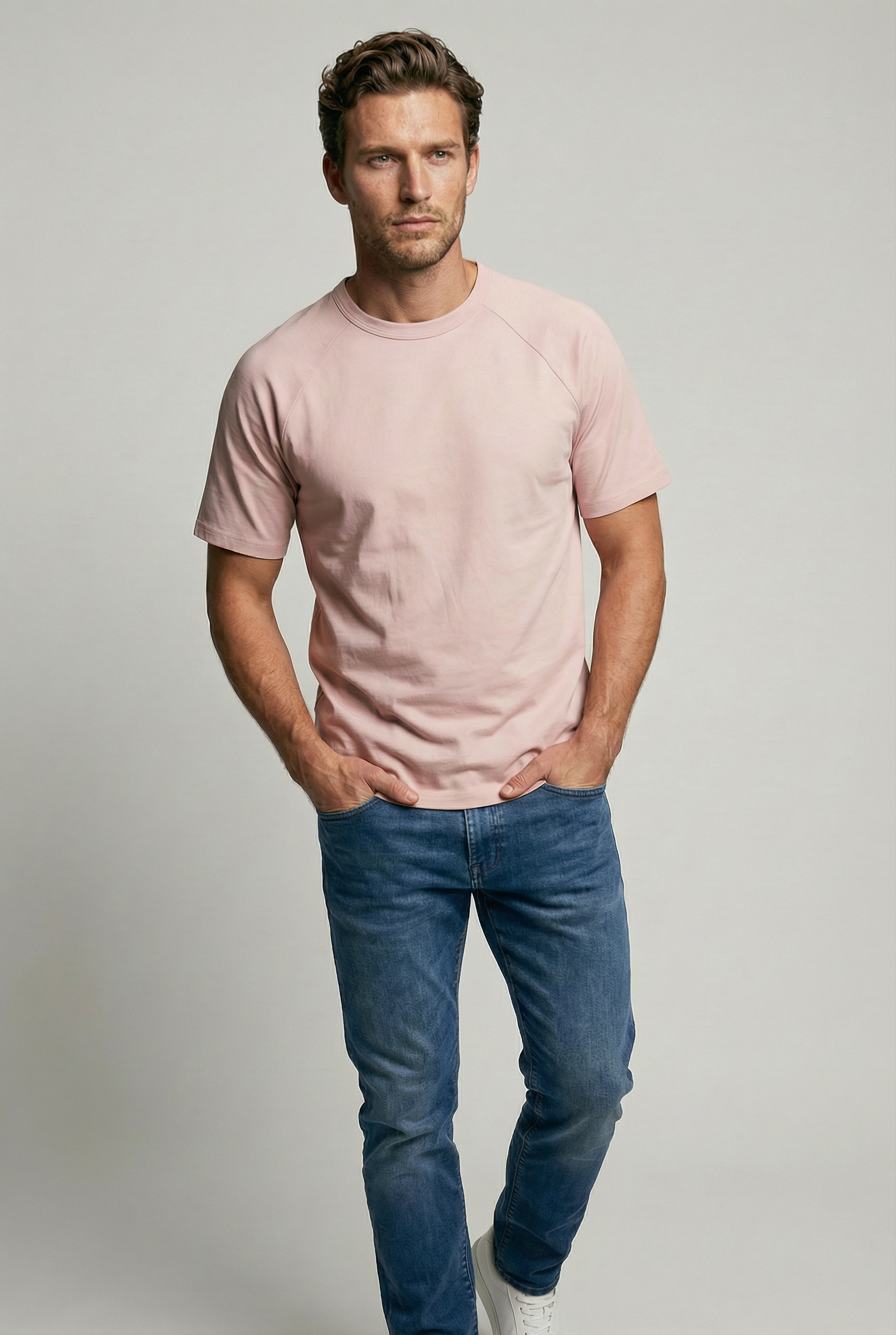 Hoxton T-shirt - Nude - Wear London