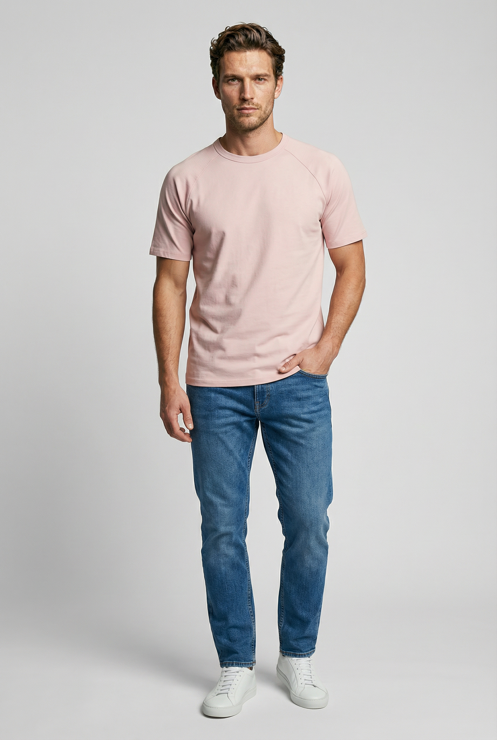 Hoxton T-shirt - Nude - Wear London