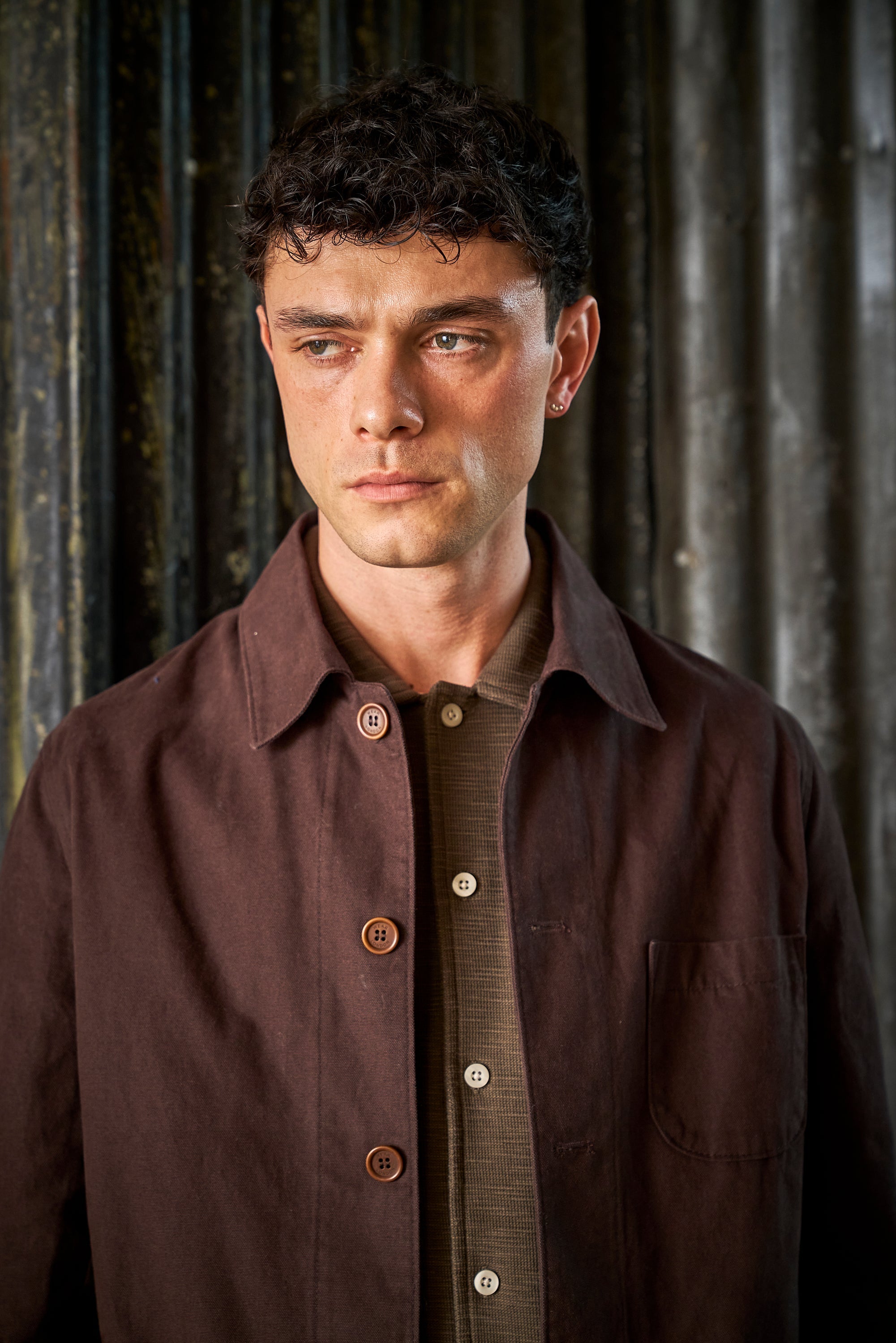 Chiltern Shacket - Chocolate Canvas - Wear London