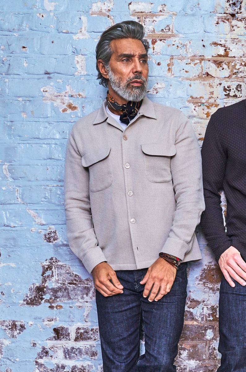 Angeles Long Sleeve Shirt - Malta Beige - Wear London