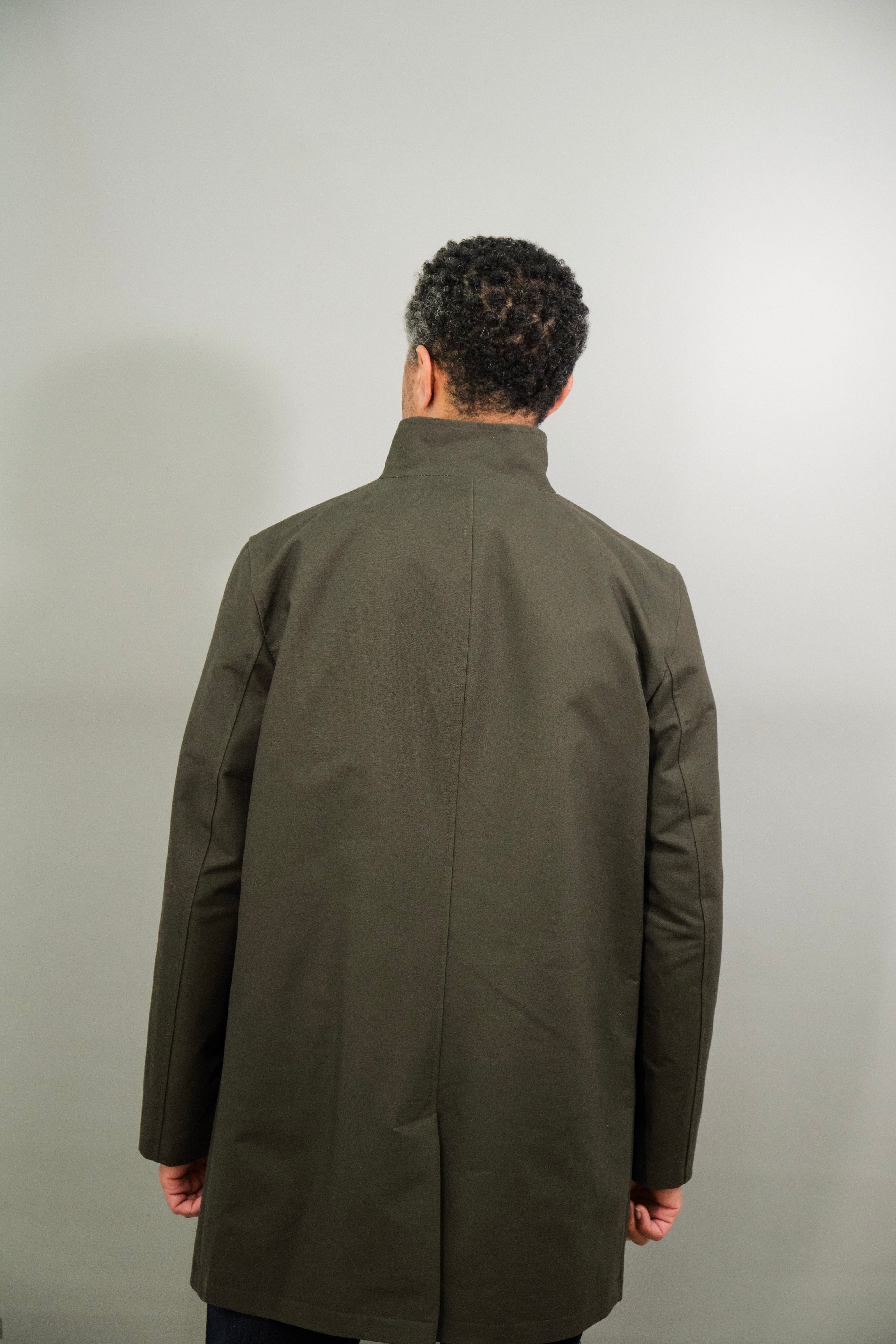 Finsbury Funnel Mac - Olive Dx - Wear London