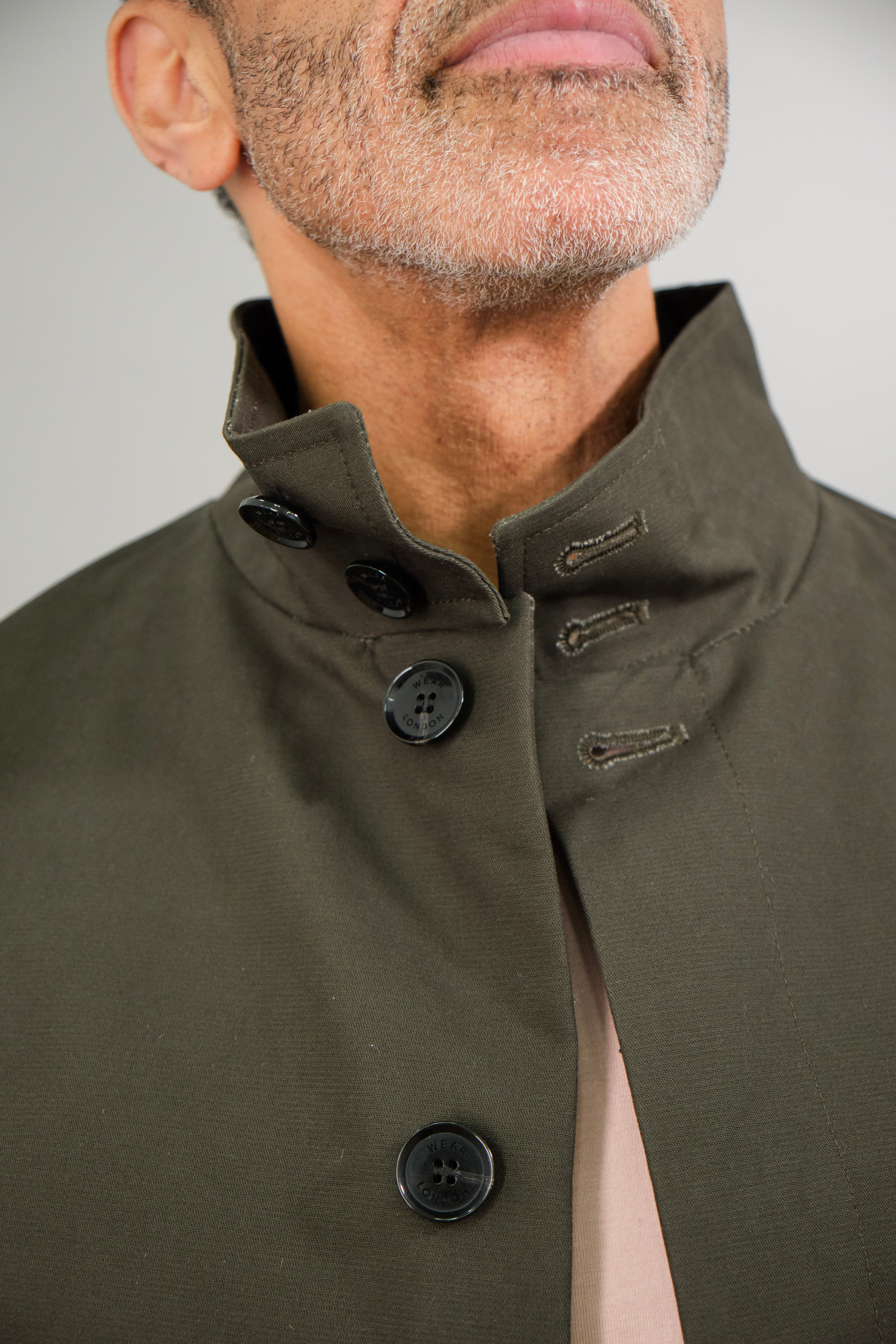 Finsbury Funnel Mac - Olive Dx - Wear London