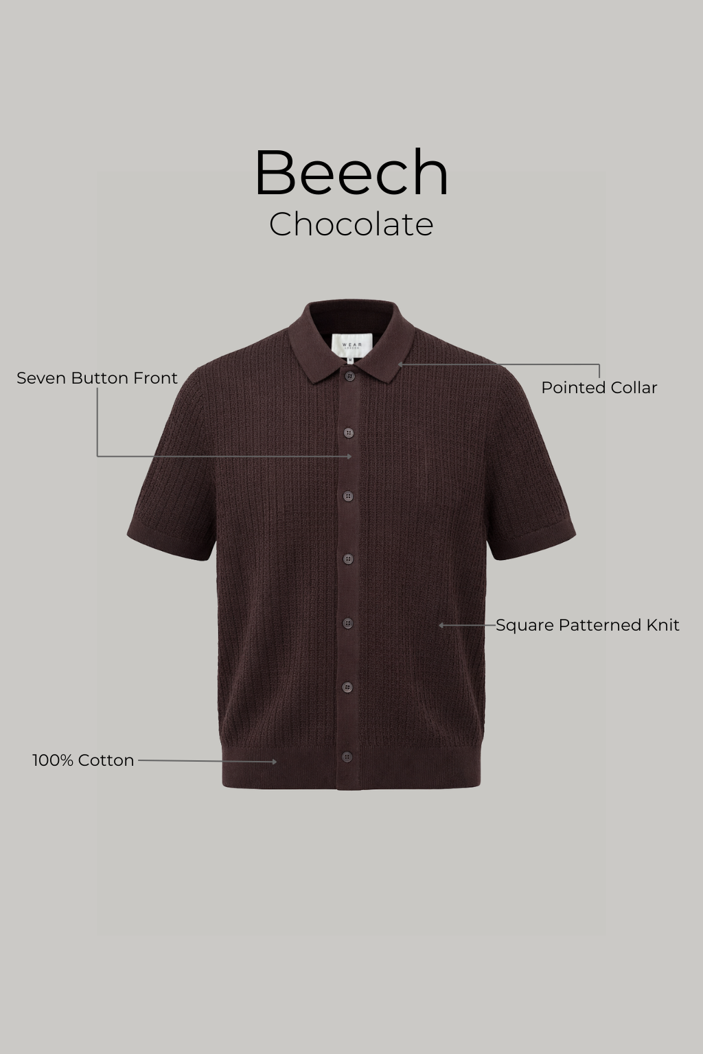 Beech - Chocolate - Wear London