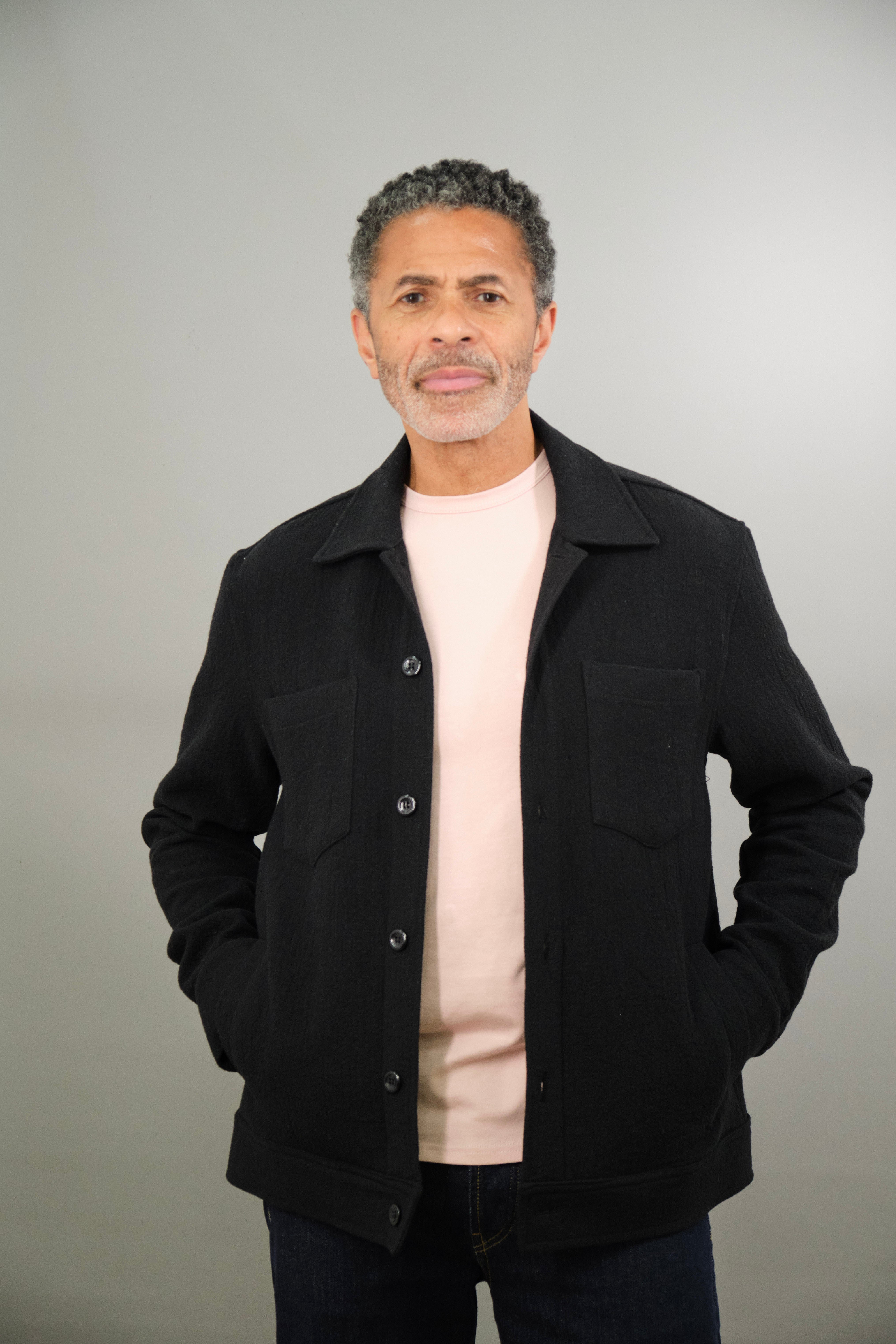 Turner Long Sleeve Shirt - Super Black - Wear London