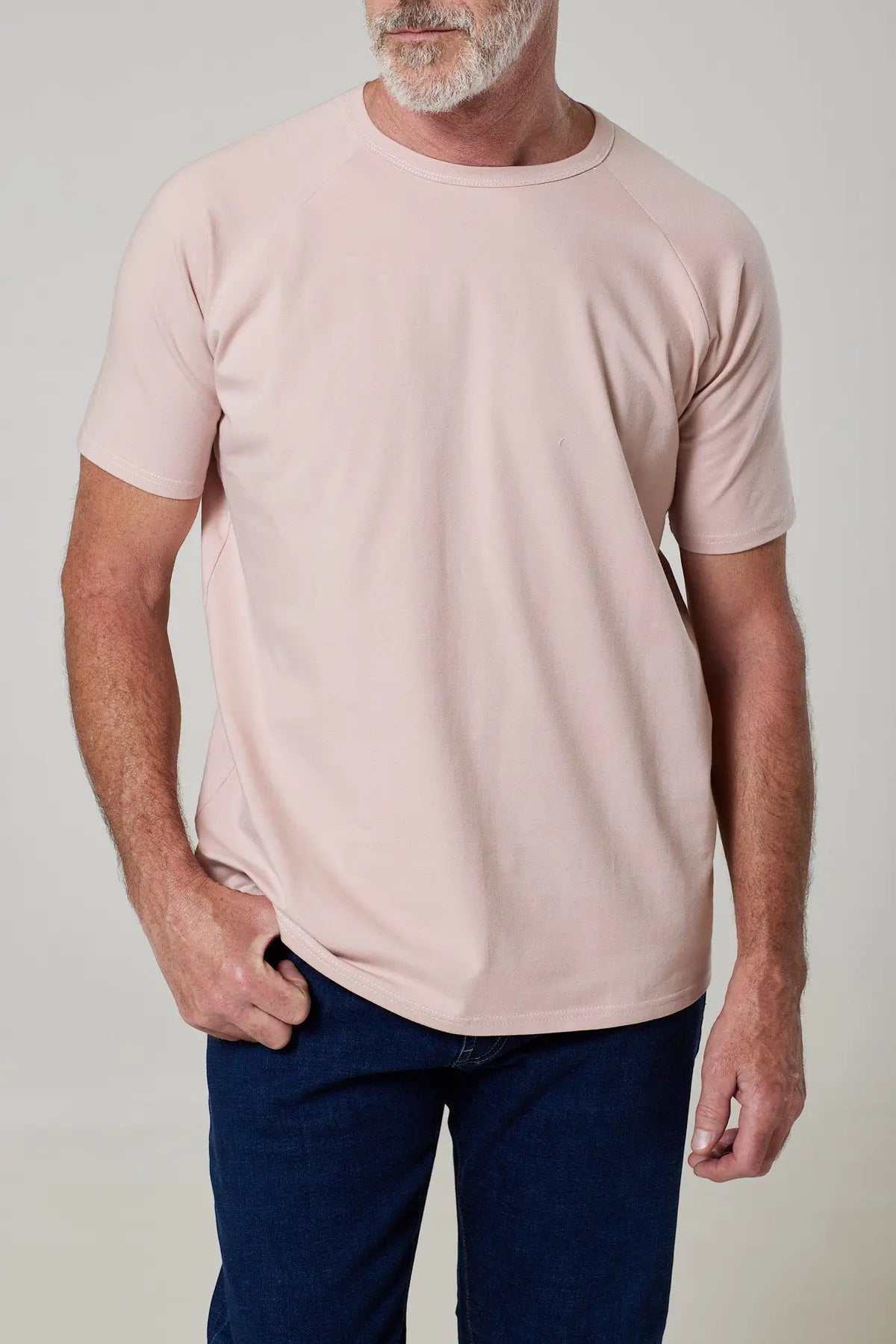 Stylish Hoxton Short Sleeve T shirt Nude Colour Elegant Jersey Tops stylish-hoxton-short-sleeve-t-shirt-nude-colour-elegant-jersey-tops