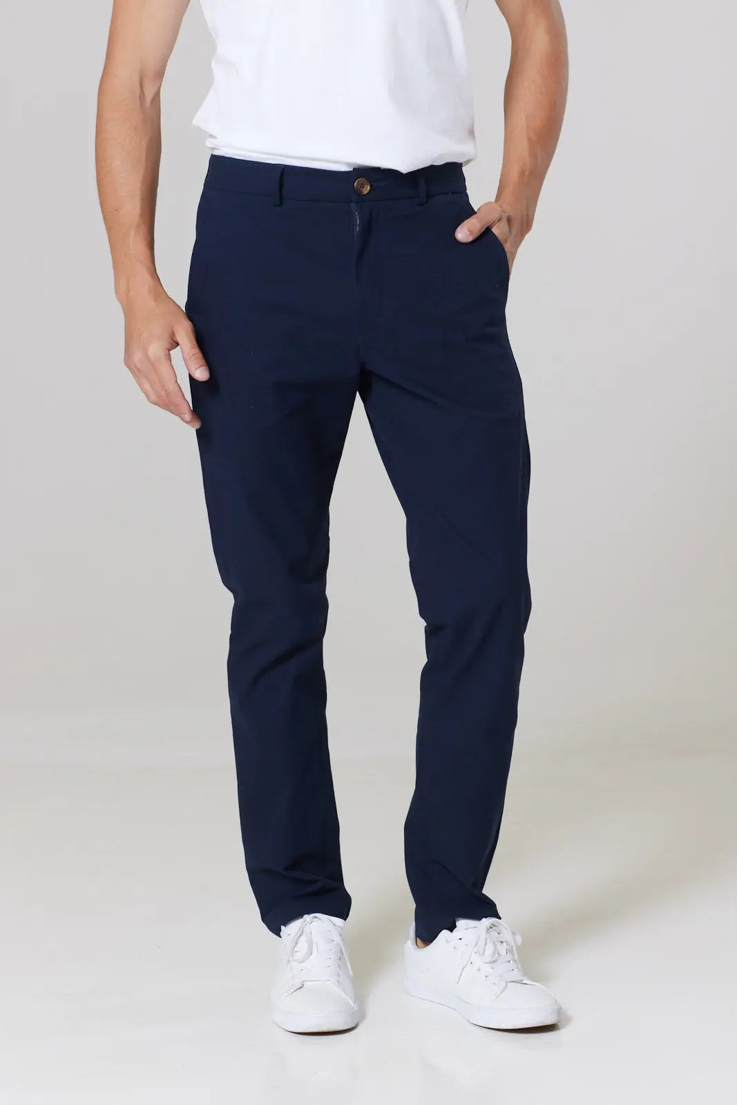 Buxton Trousers - Navy Wear London