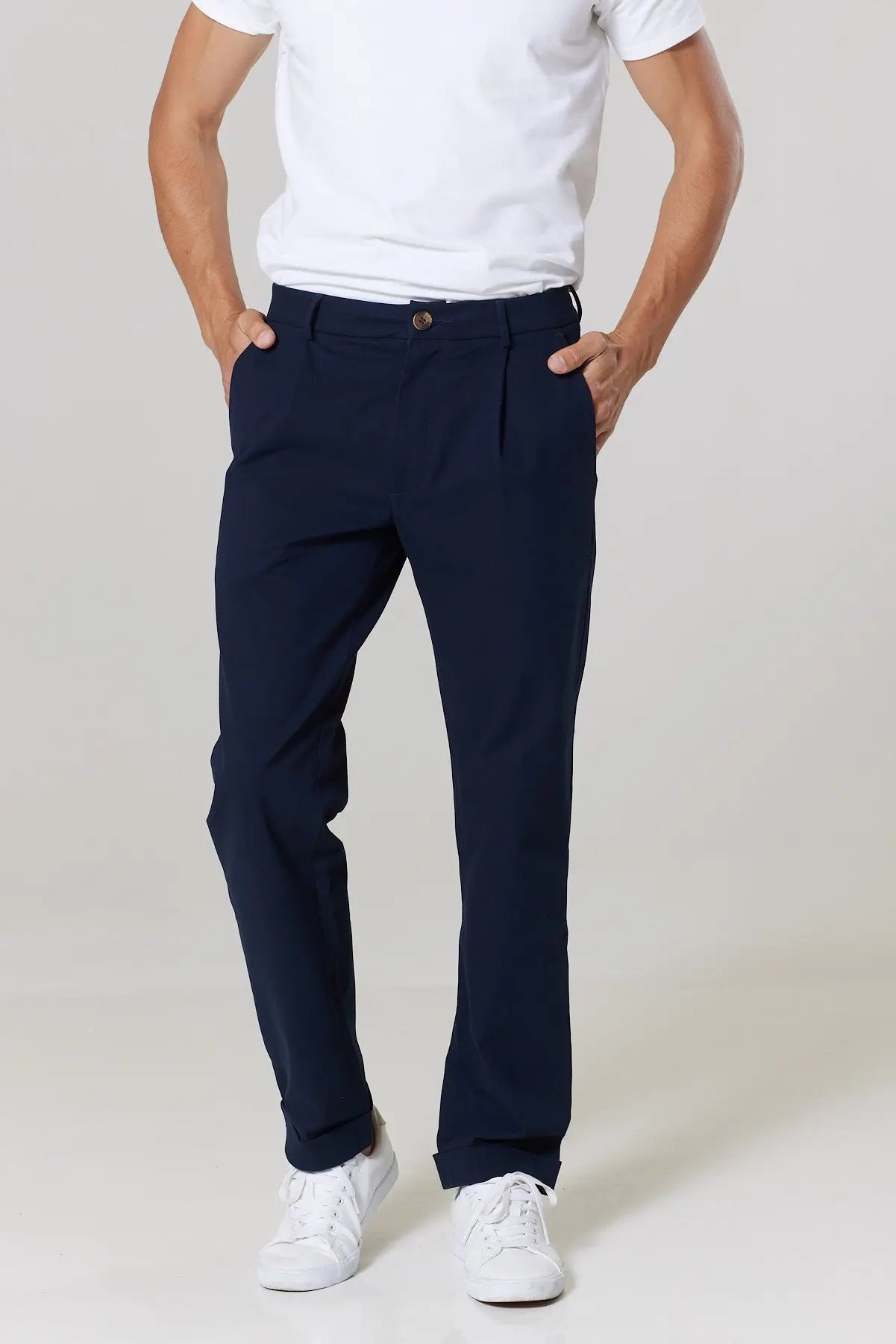 Crispin Trousers - Navy