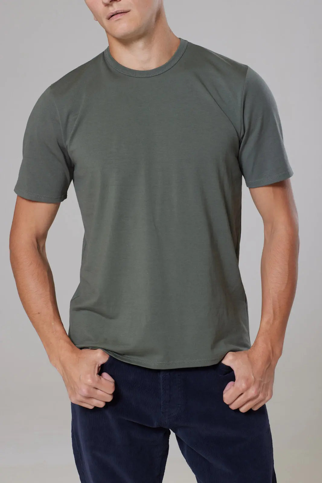 Trueman Short Sleeve Tee Shirt - Olive