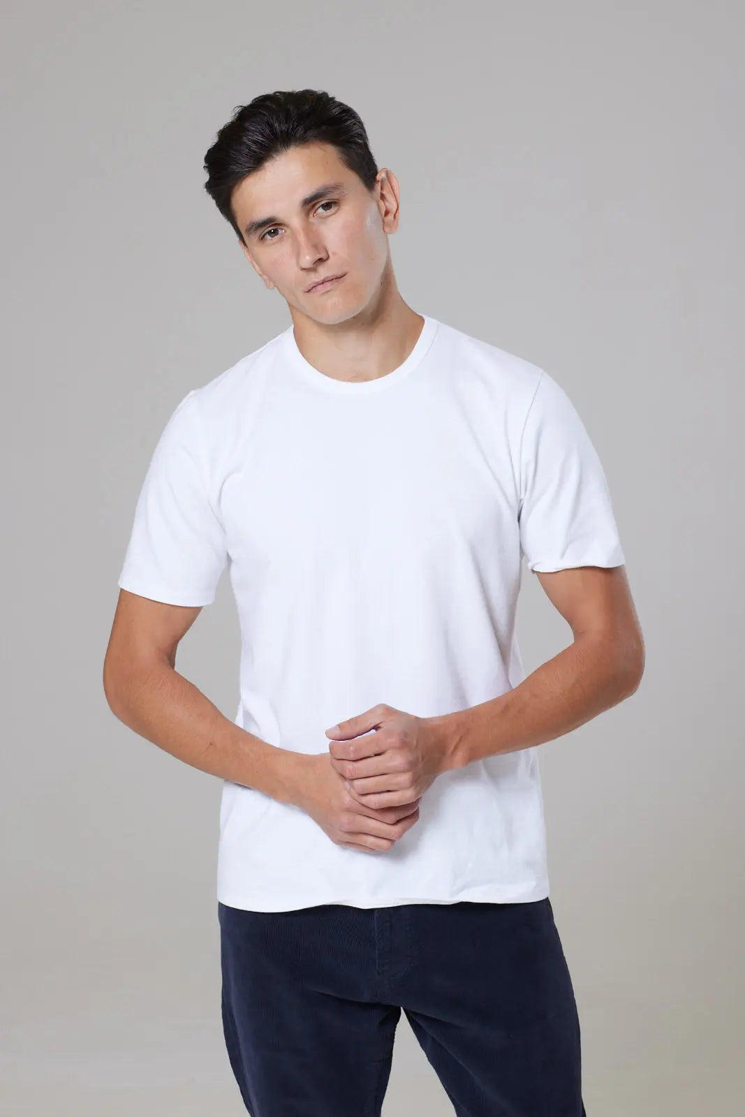 Trueman Short Sleeve Tee Shirt - White Wear London