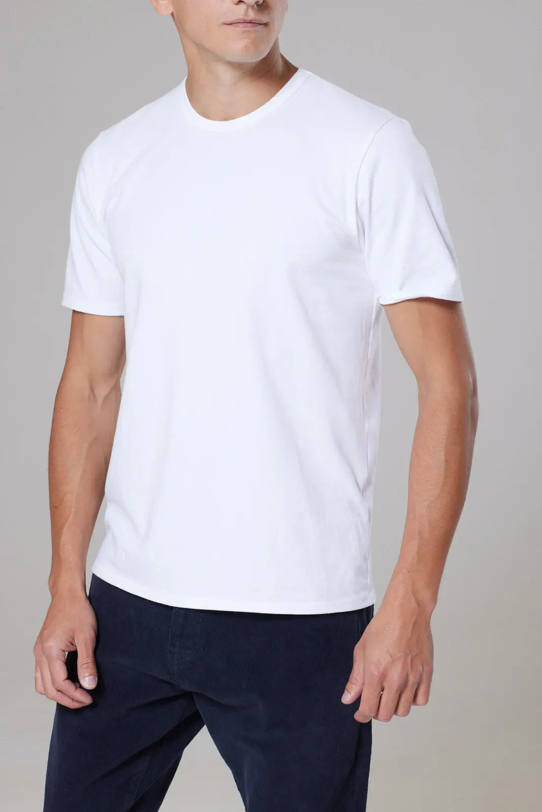 Trueman Short Sleeve Tee Shirt - White Wear London