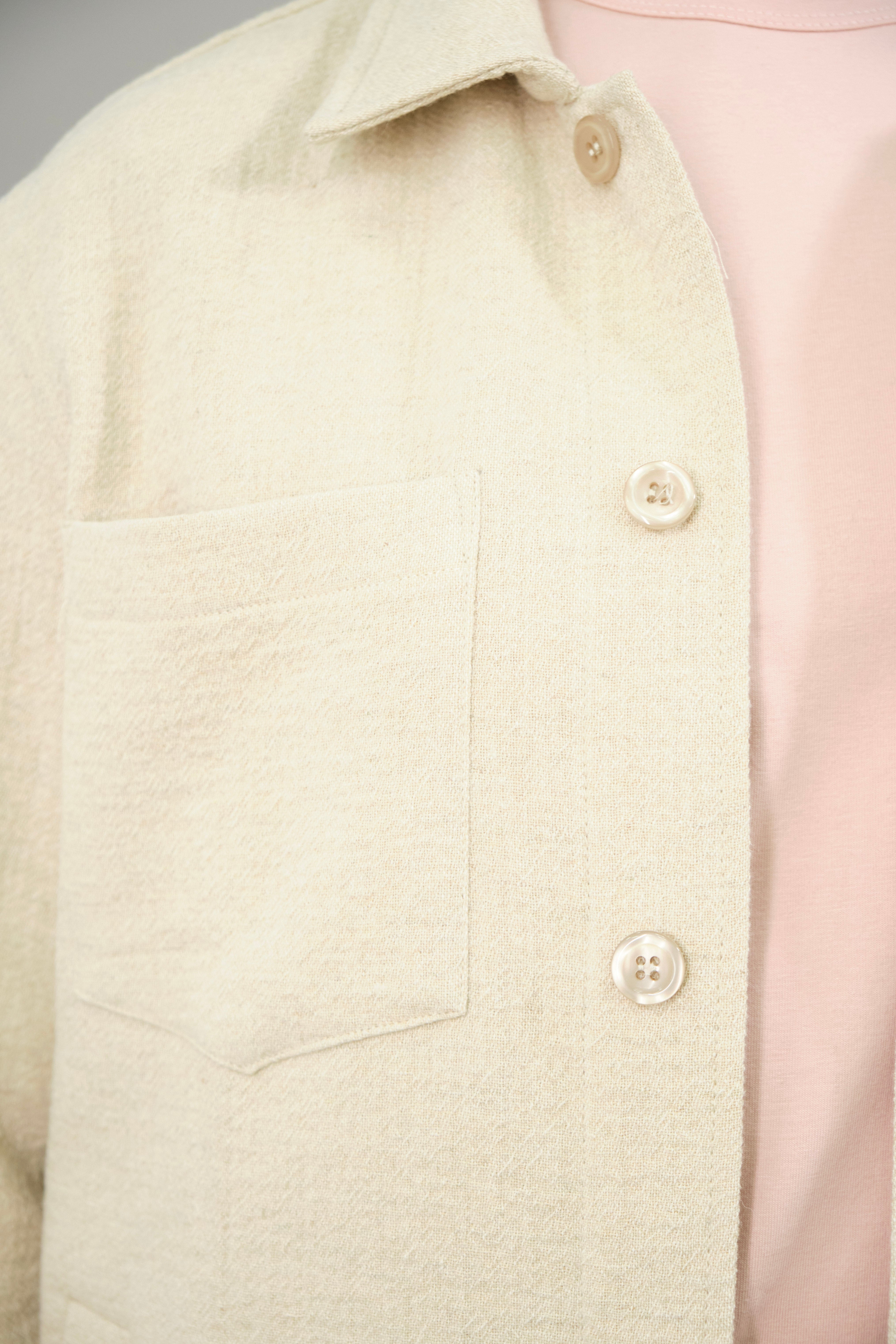Turner Long Sleeve Shirt - Super Beige - Wear London