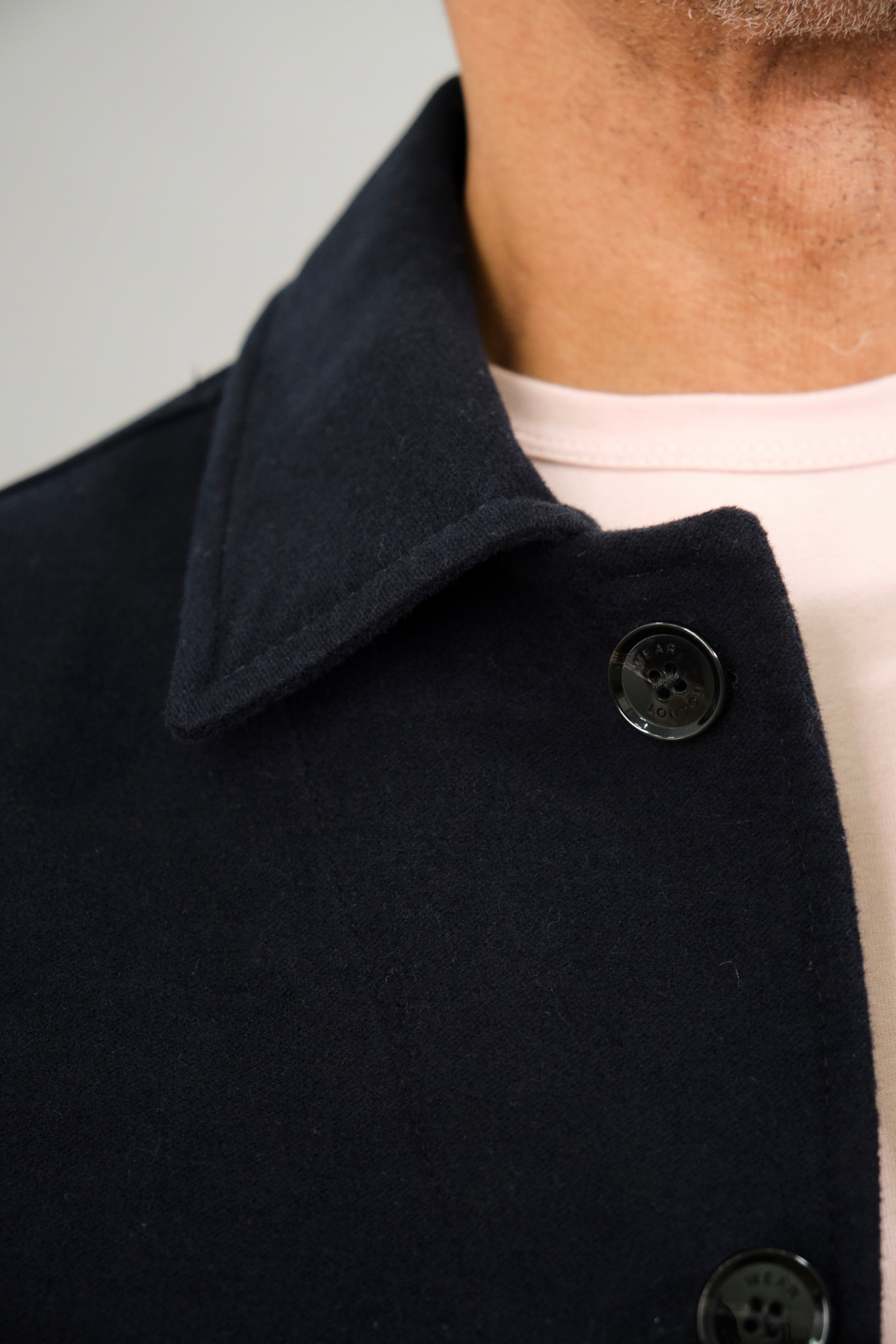 Goring Jacket - Navy Moleskin - Wear London