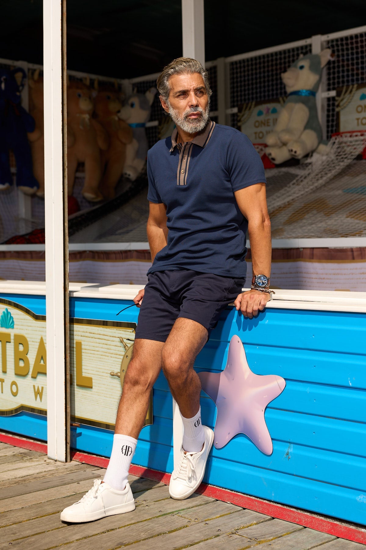 Thames - 3 Button Polo - Navy Pique - Wear London