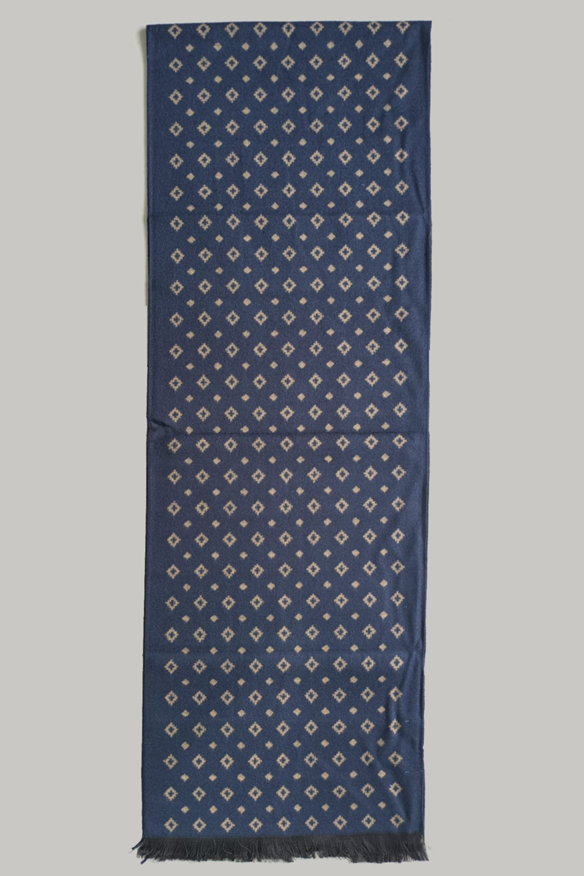 Scarf - Navy Diamond - Wear London