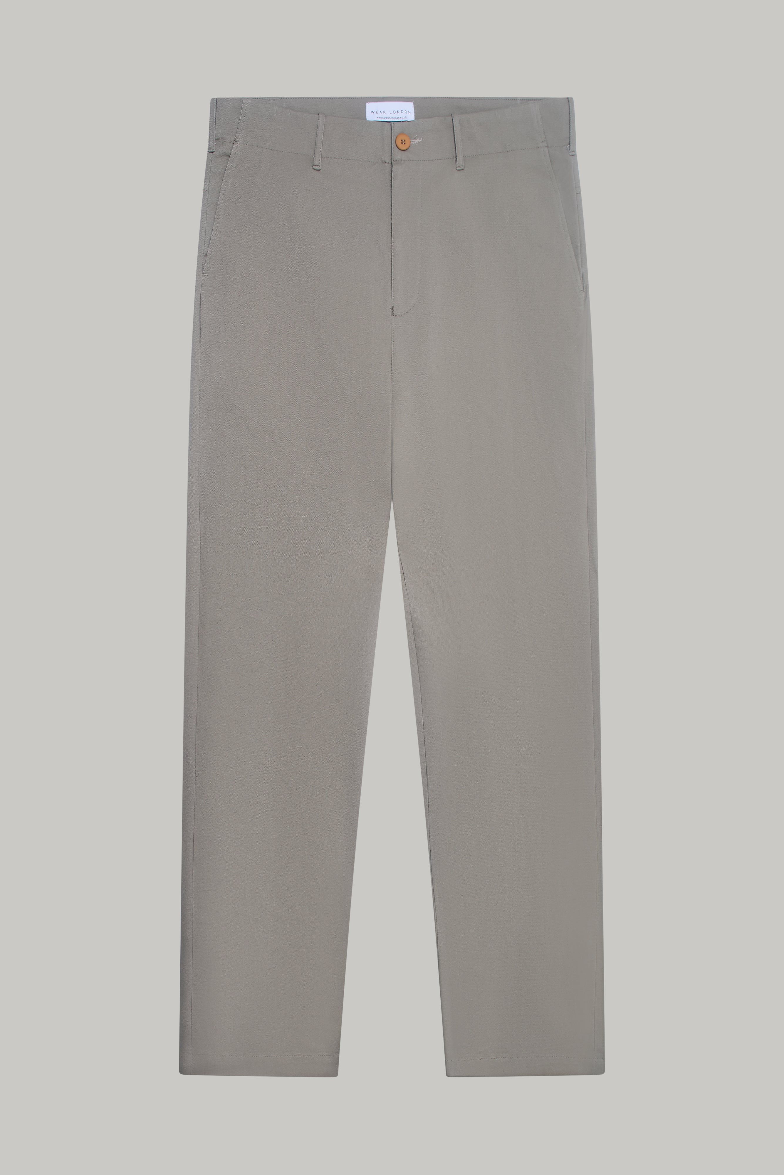 Buxton Trousers -Brown Button Mushroom - Wear London
