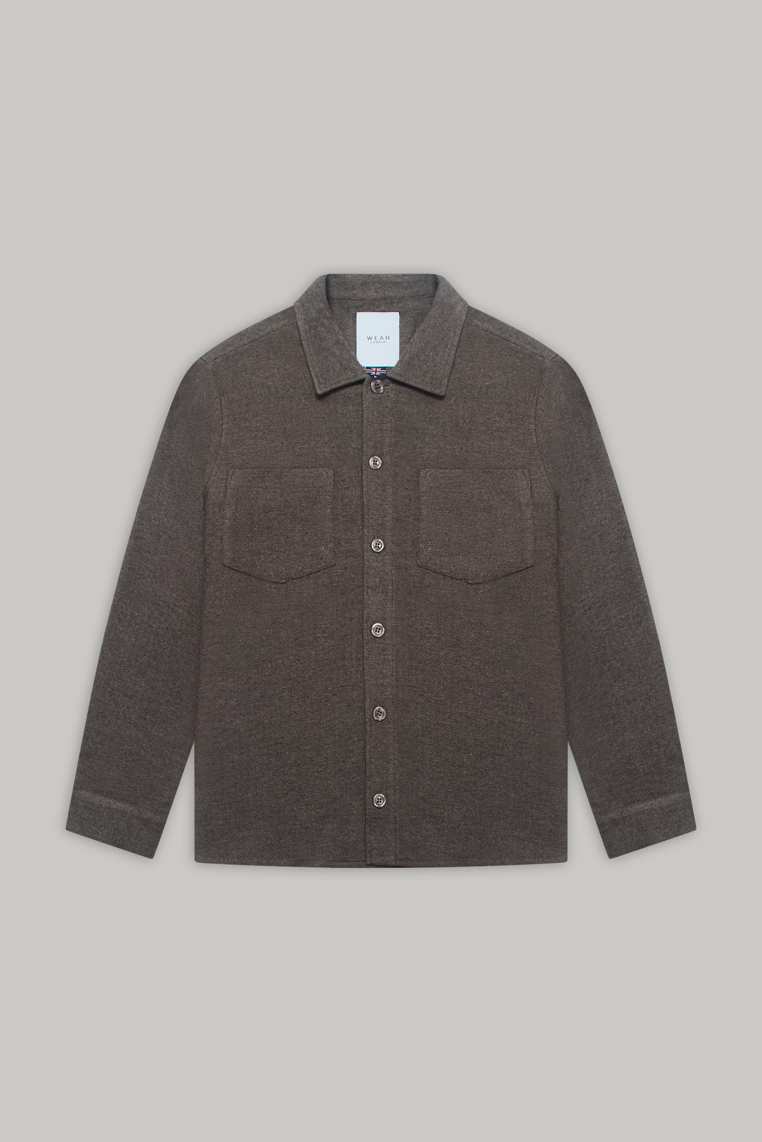 Bart Emilio Overshirt - Stone - Wear London