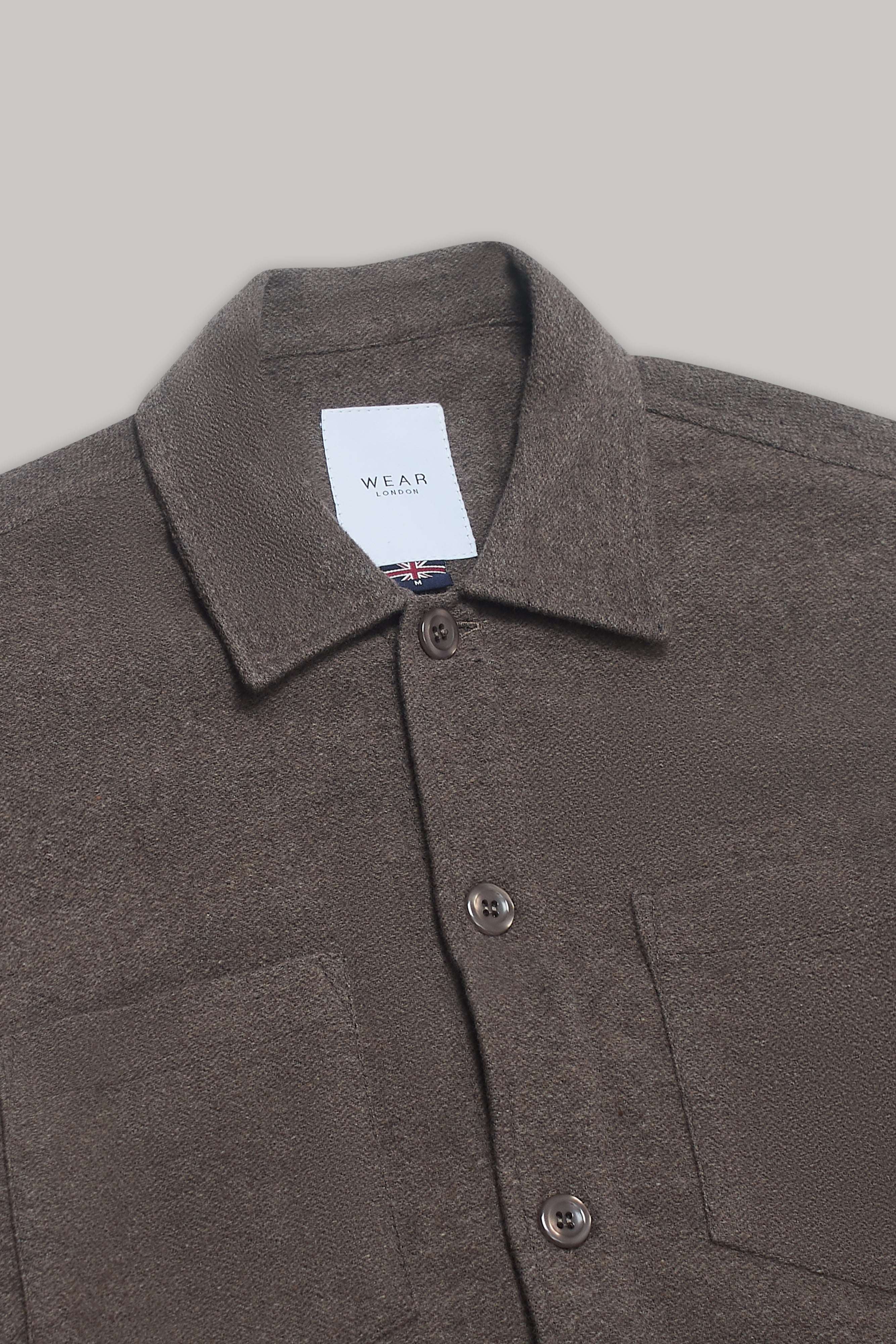 Bart Emilio Overshirt - Stone - Wear London