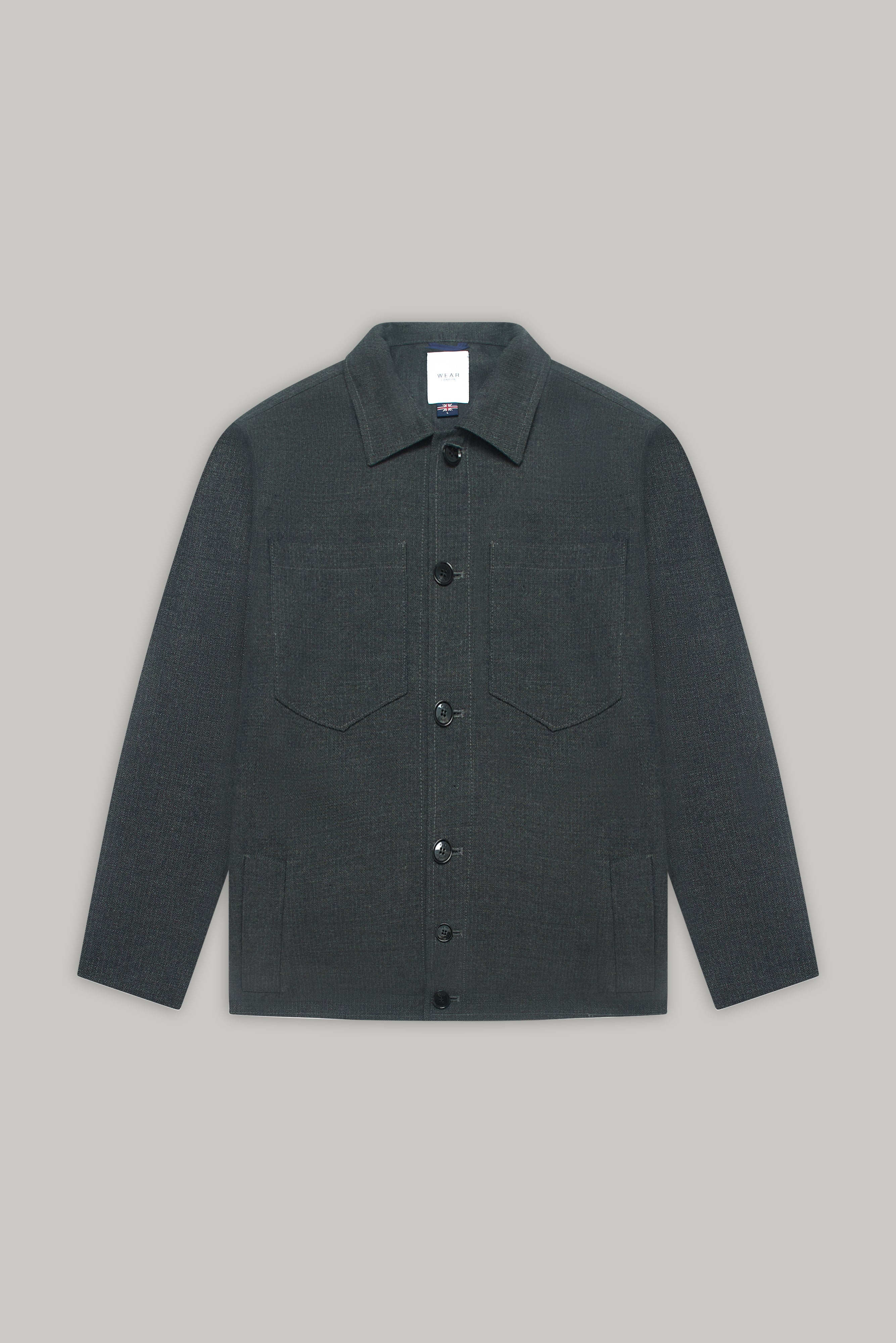 Turner Shacket - Grey Vigevano - Wear London