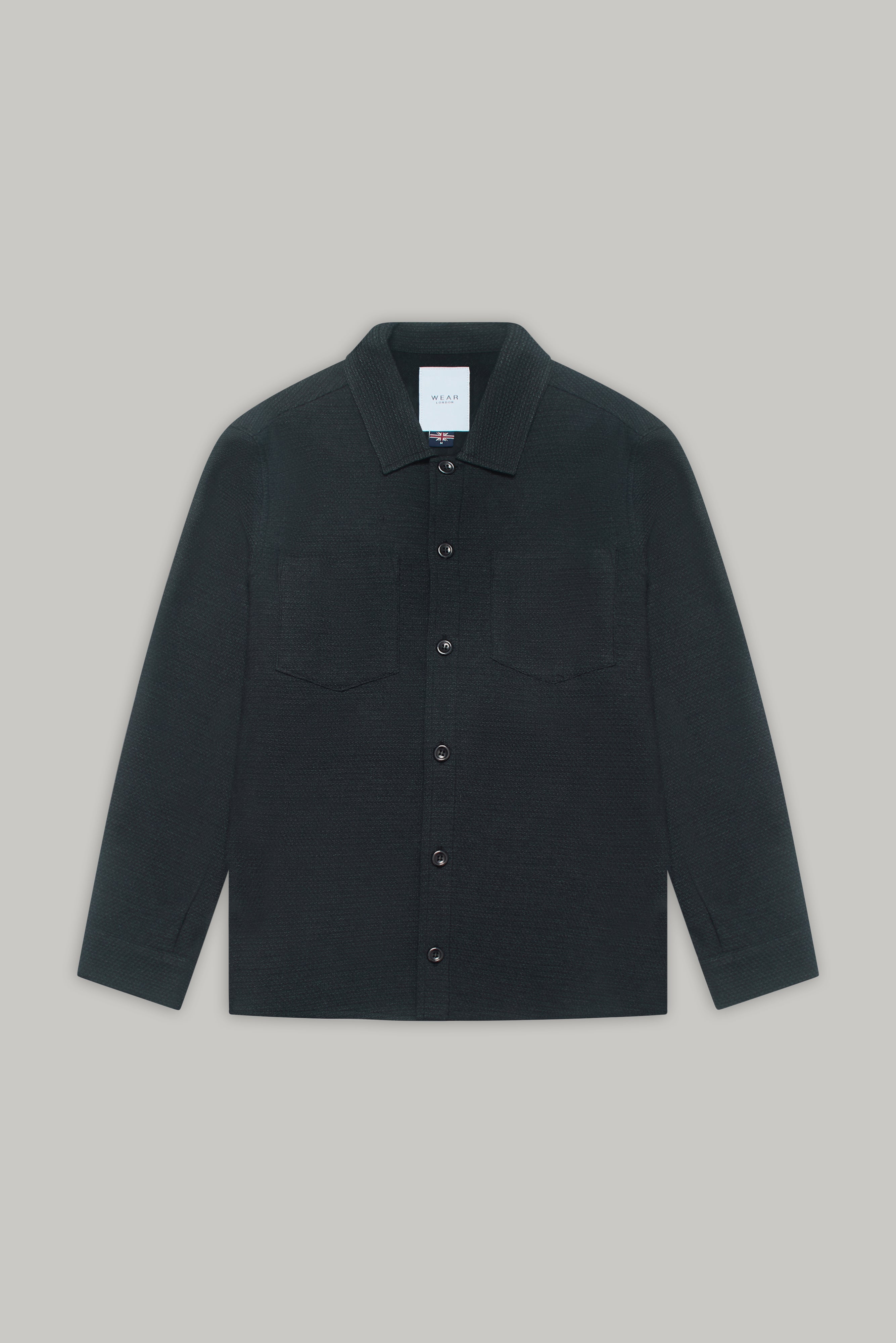 Bart Long Sleeve Shirt - Black Malta - Wear London