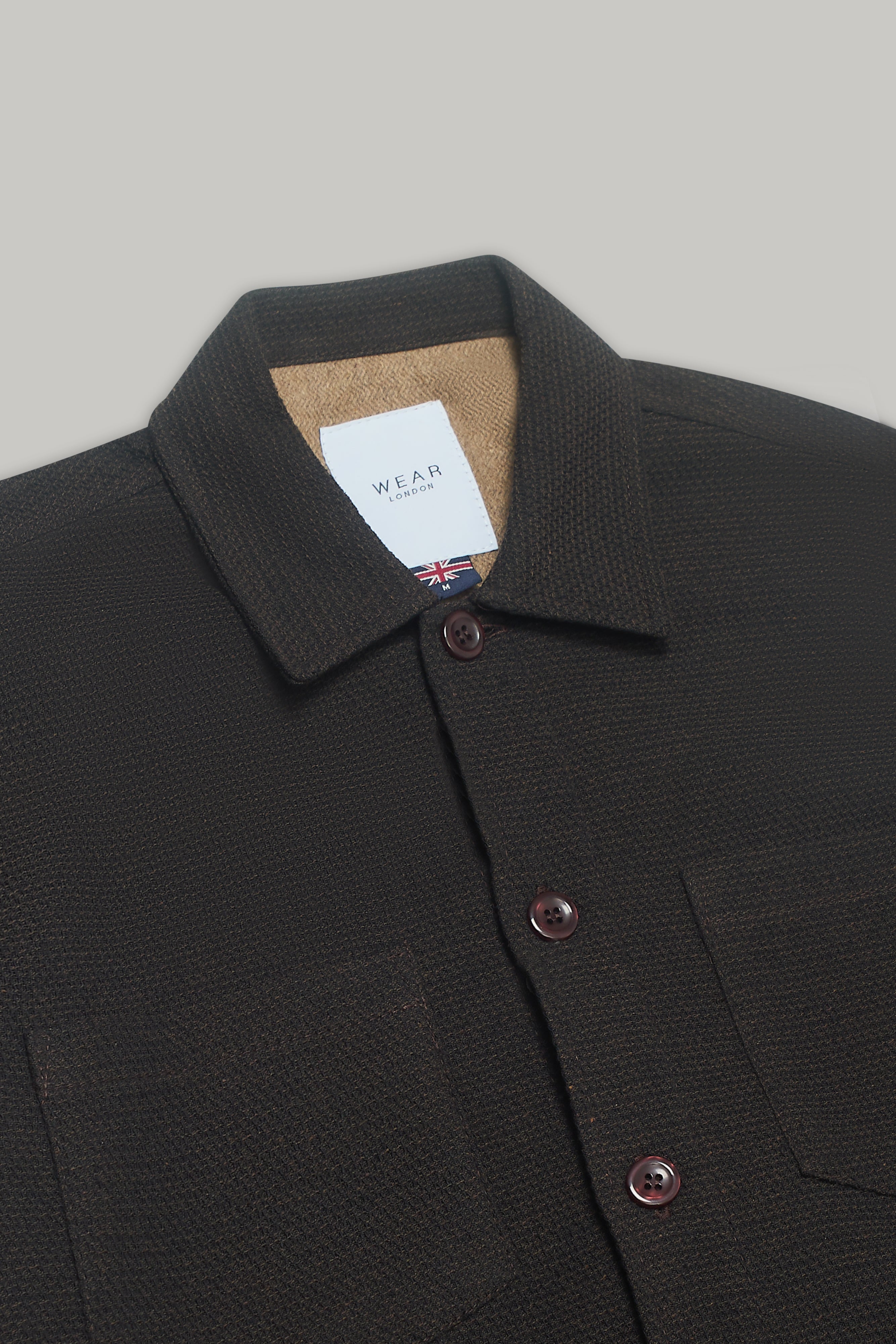 Bart Long Sleeve Shirt - Chocolate Malta - Wear London