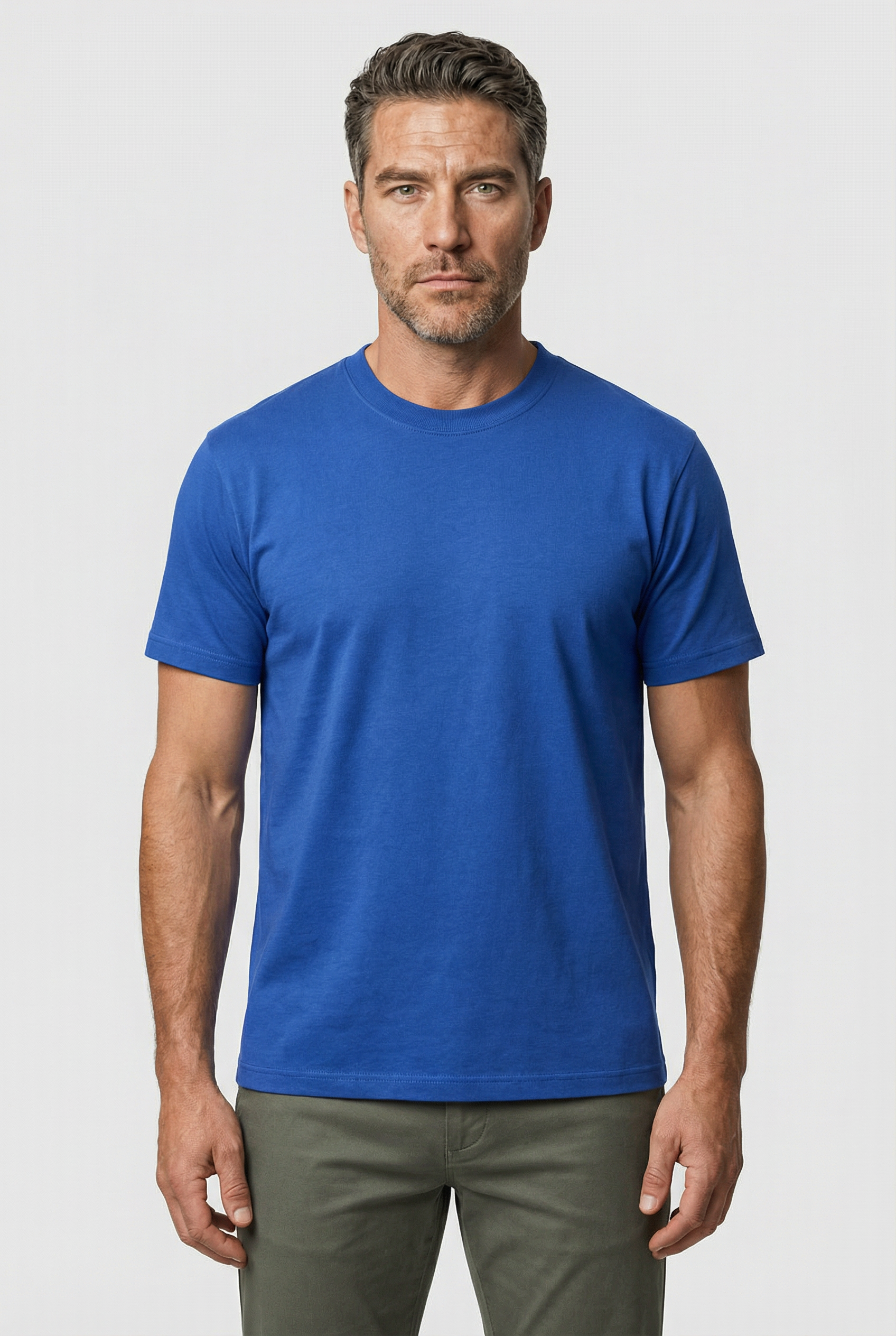 Dalston - T-Shirt Non Peach - Bright Indigo - Wear London