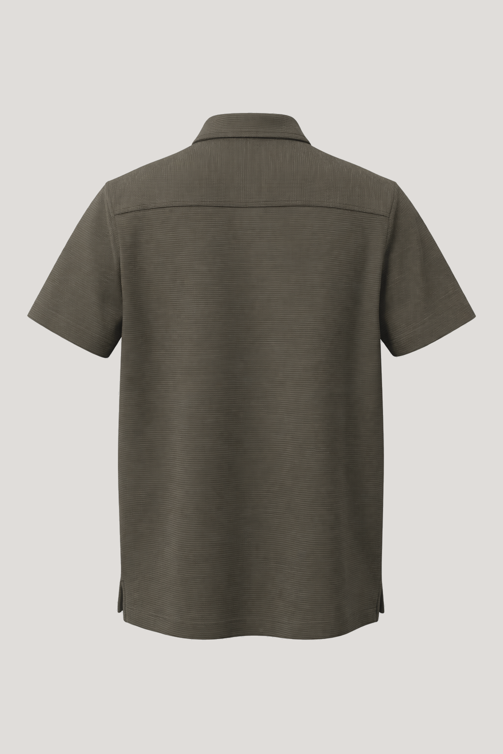 Kane - Revere Short Sleeve Shirt - Brown - Wear London