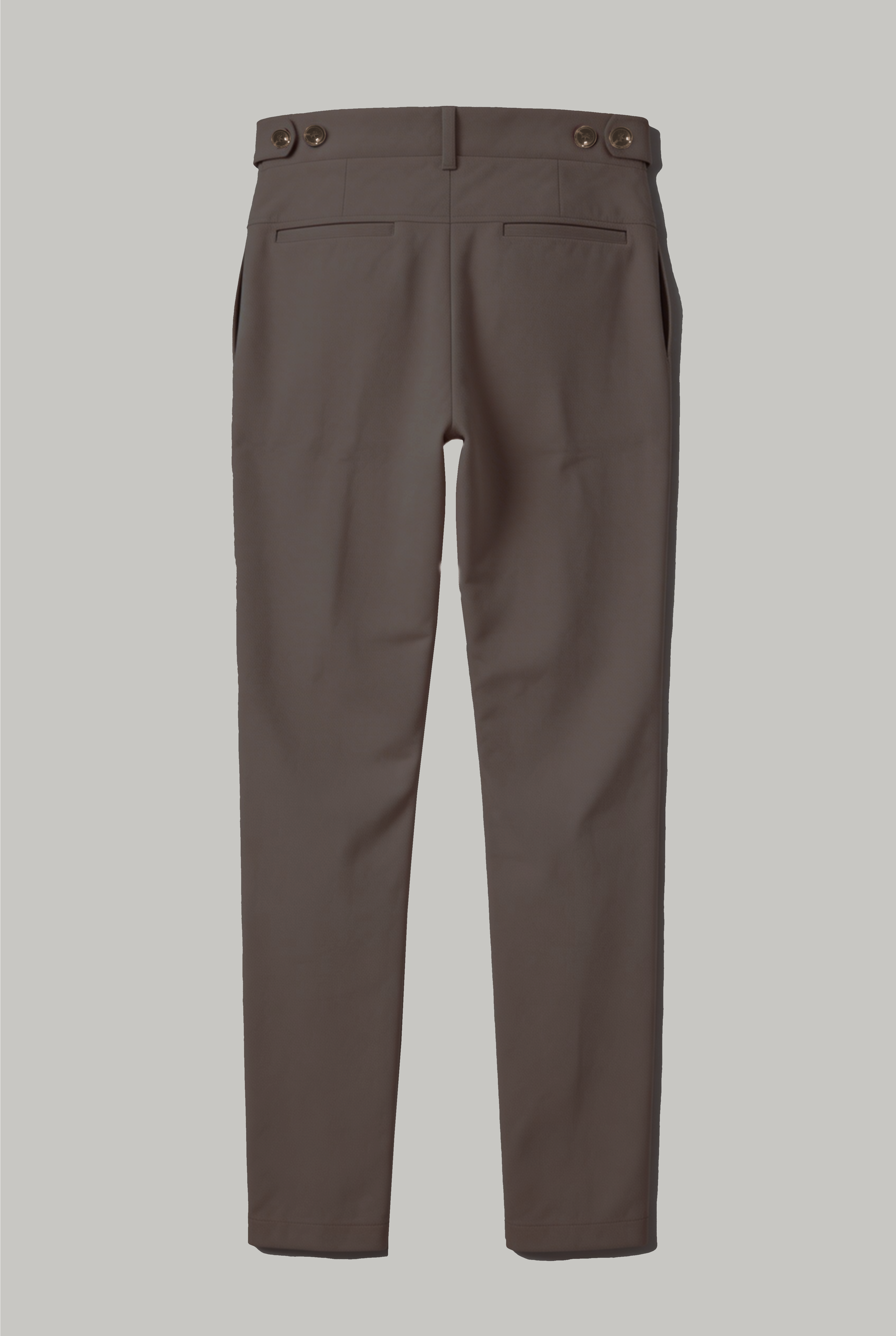 Wentworth Trouser - Chocolate Superflex - Wear London