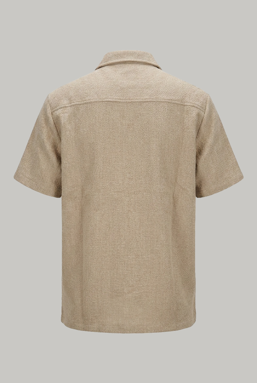 Bethnal Short Sleeve Shirt - Beige Marcel - Wear London