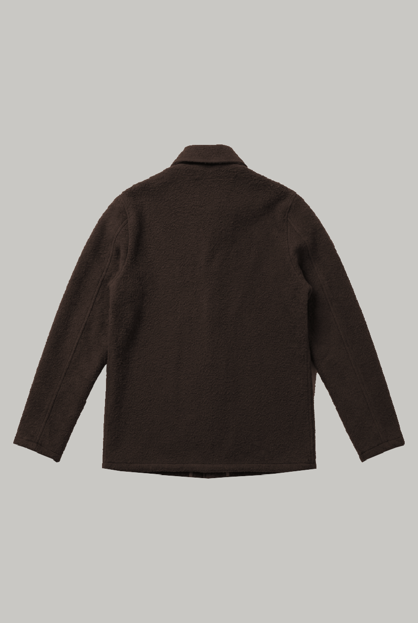 Chiltern Shacket Sleeve Lining - Casentino Chocolate - Wear London