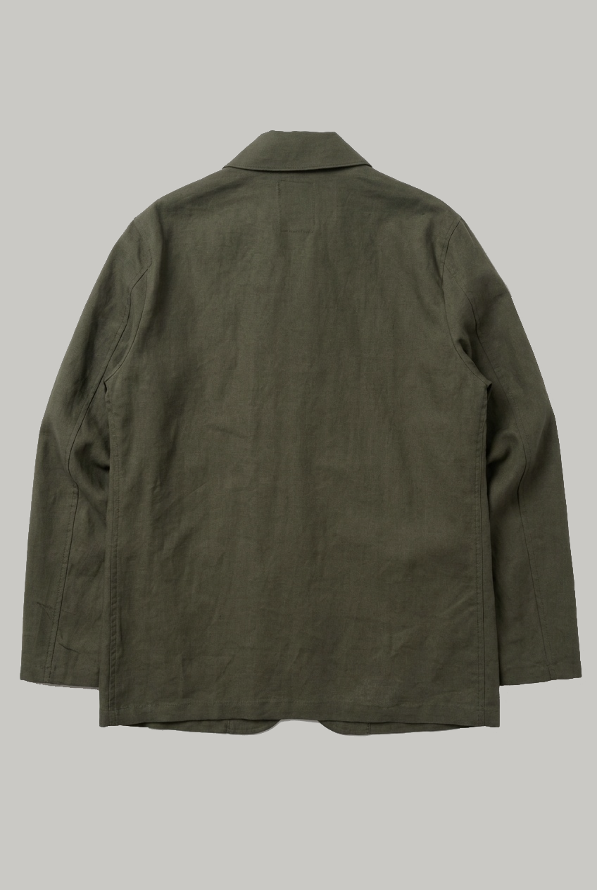 Tuxford Casual Blazer - khaki 100% Linen - Wear London
