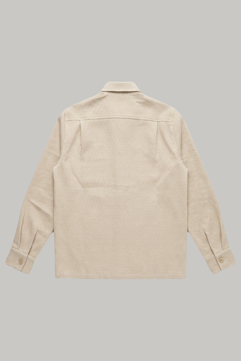Angeles Long Sleeve Shirt - Malta Beige - Wear London