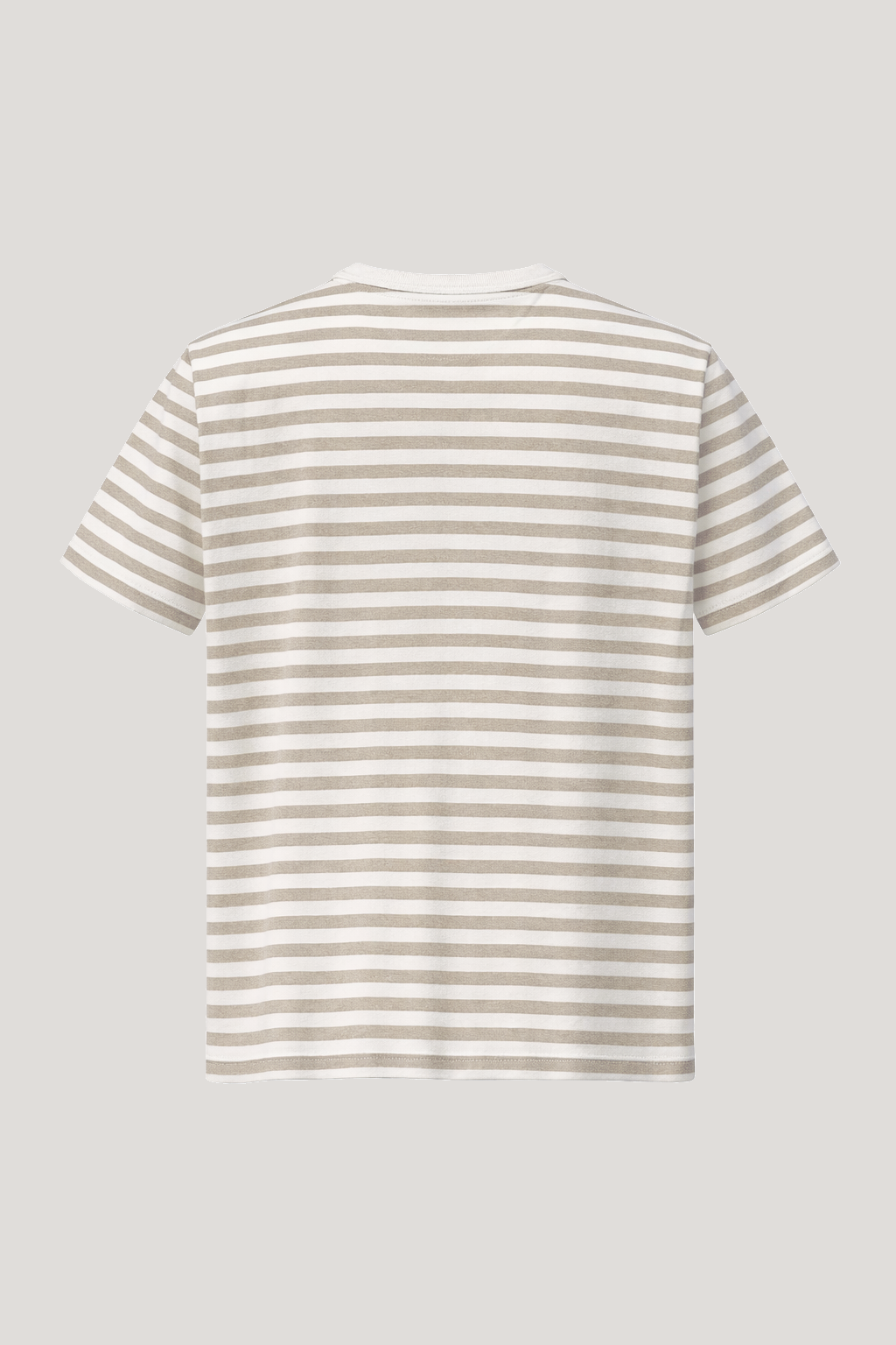 Pirata- Stripe T-Shirt -Taupe Ecru - Wear London