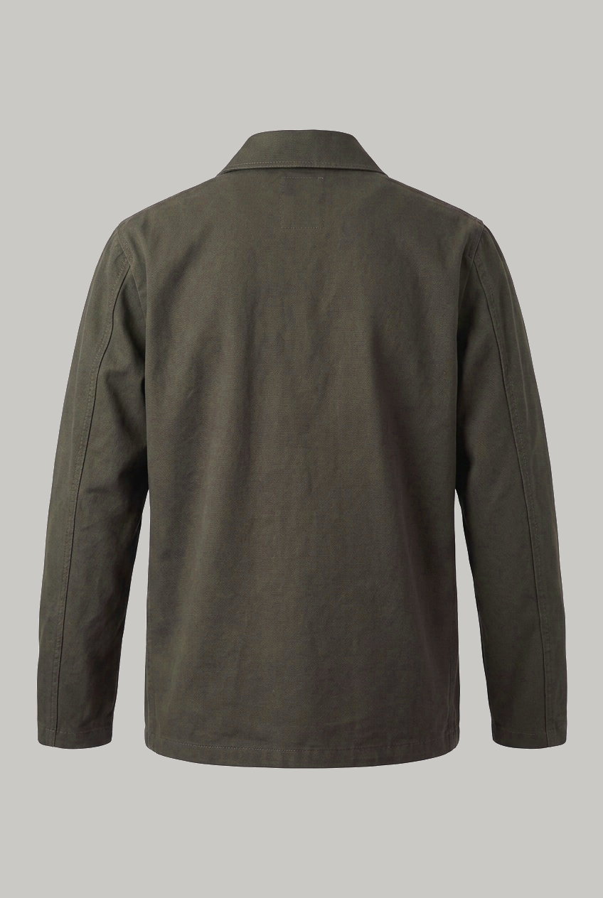 The Pearlman Casual Blazer - Olive Cotton Linen - Wear London