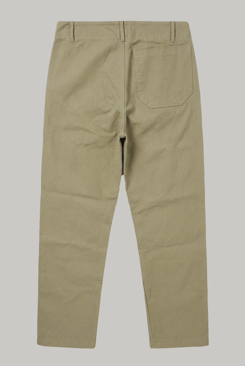 Temple Trouser - Beige Canvas - Wear London