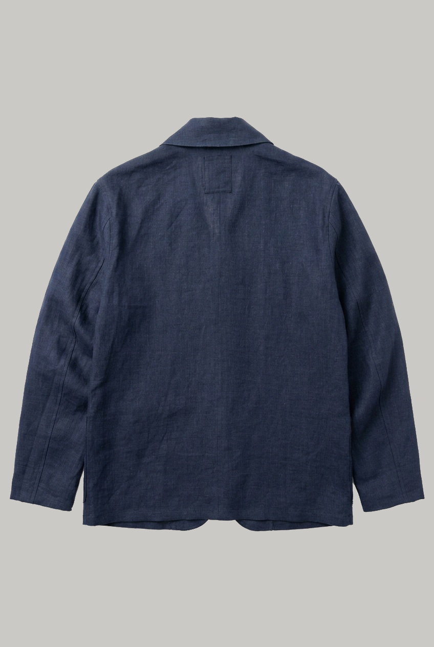 Tuxford Casual Blazer - Navy 100% Linen - Wear London