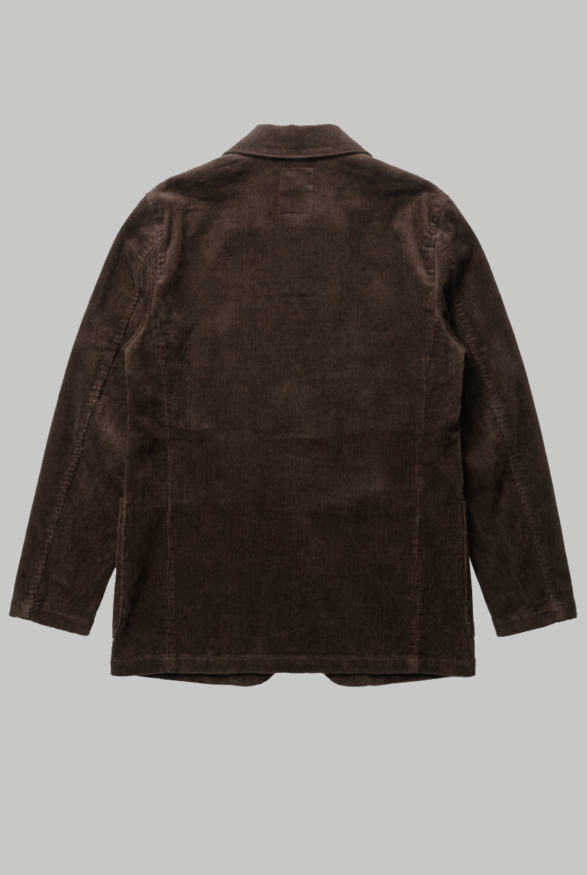 The Pearlman Casual Blazer - Chocolate Corduroy - Wear London