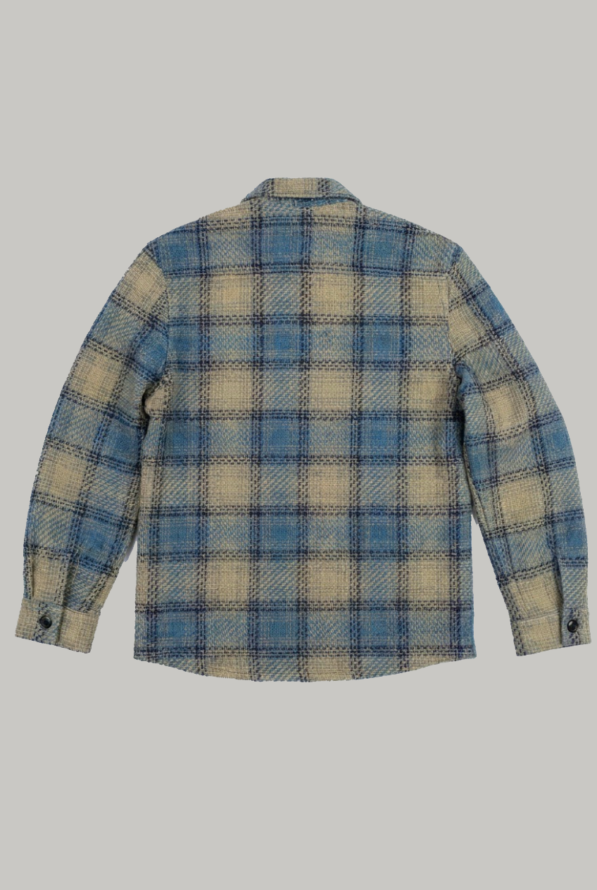Bart Overshirt - Sliver Grey Sky - Wear London