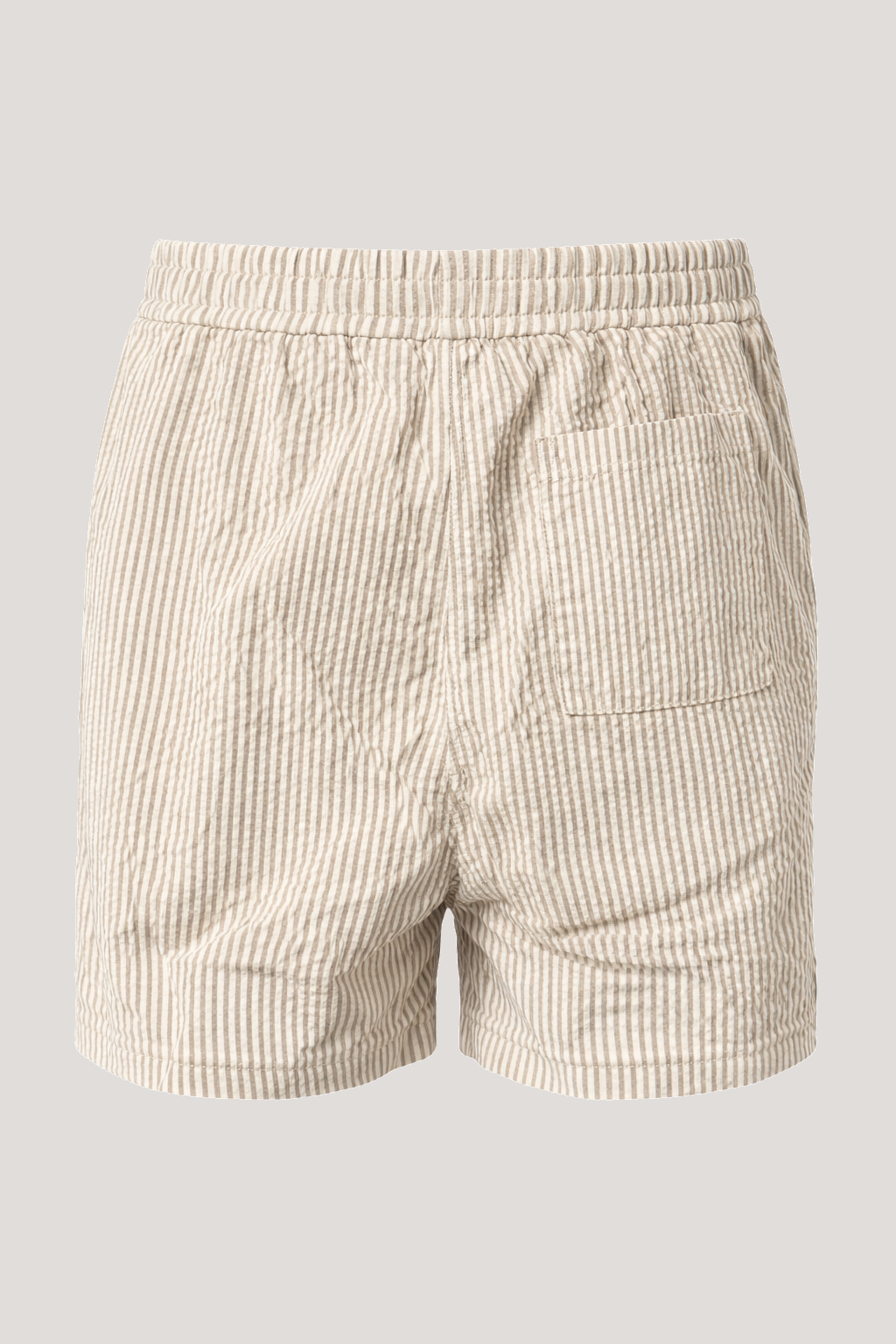 Hansen Shorts - Cappuccino Stripe - Wear London