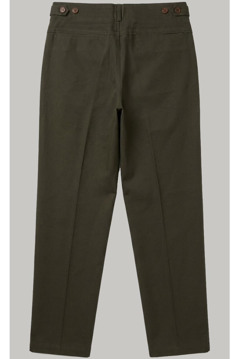 Wentworth Trouser - Dark Olive Superflex - Wear London