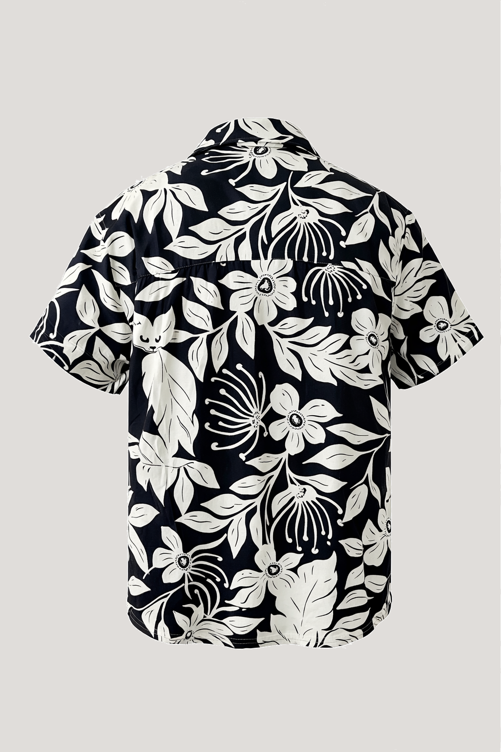 Dano Short Sleeve Shirt - Navy Hawaiian - Wear London