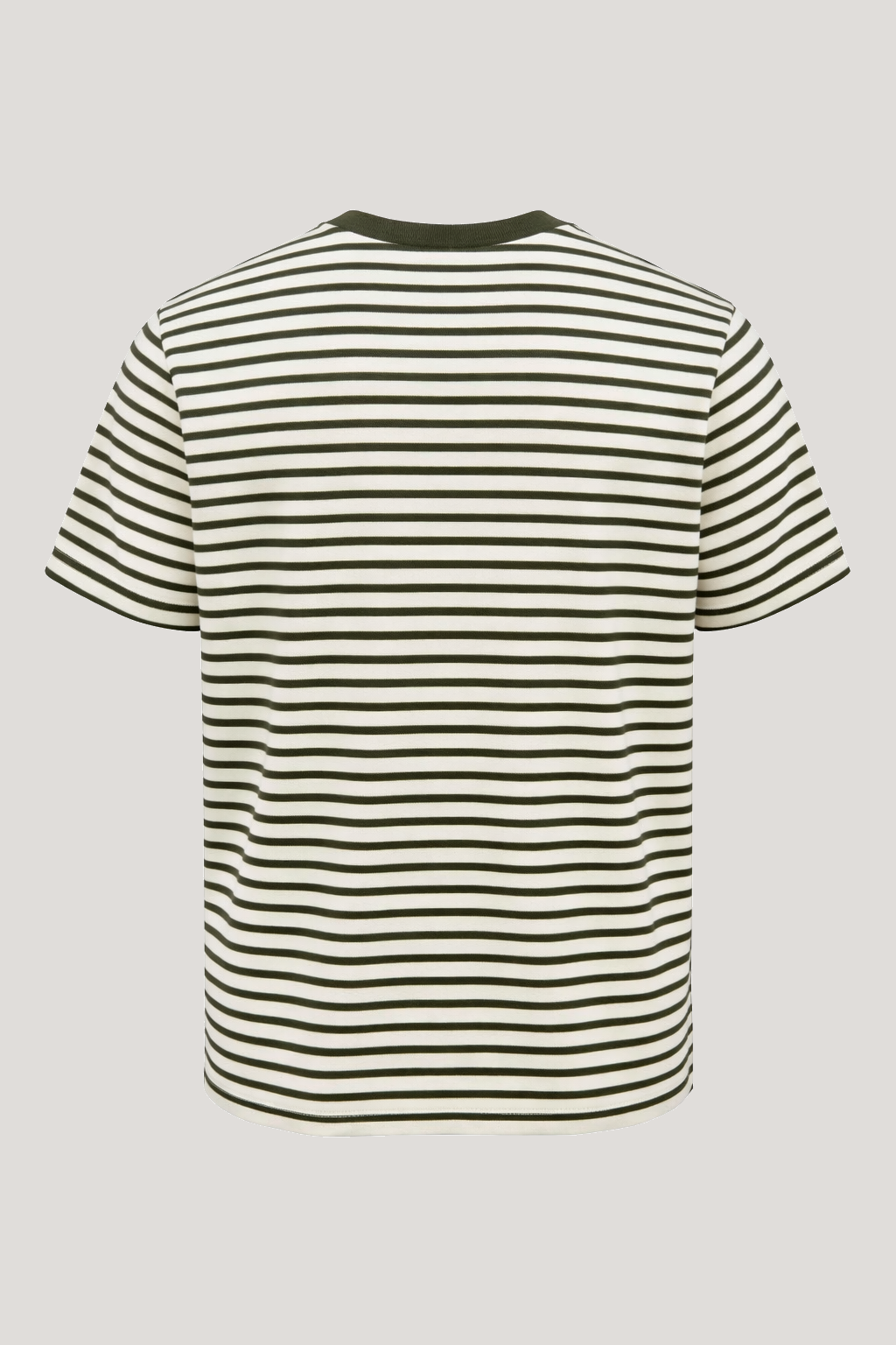 Gerard - Stripe T-Shirt - Off White Khaki - Wear London