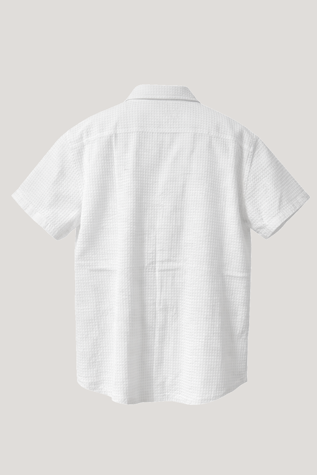 Wilkes Revere Short Sleeve Shirt - Optic White - Wear London