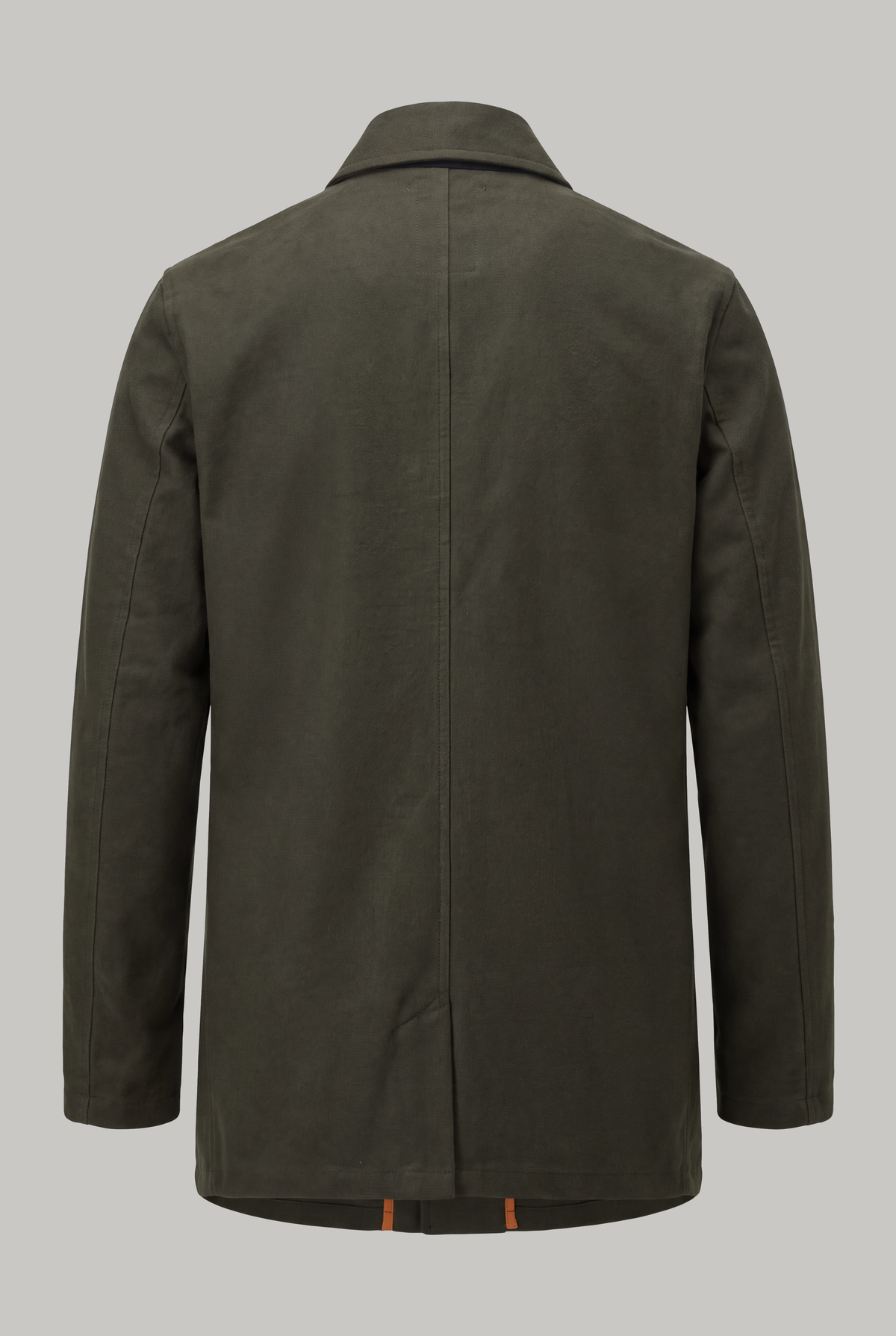 Bank Mac - Khaki Moleskin - Orange Binding - Wear London