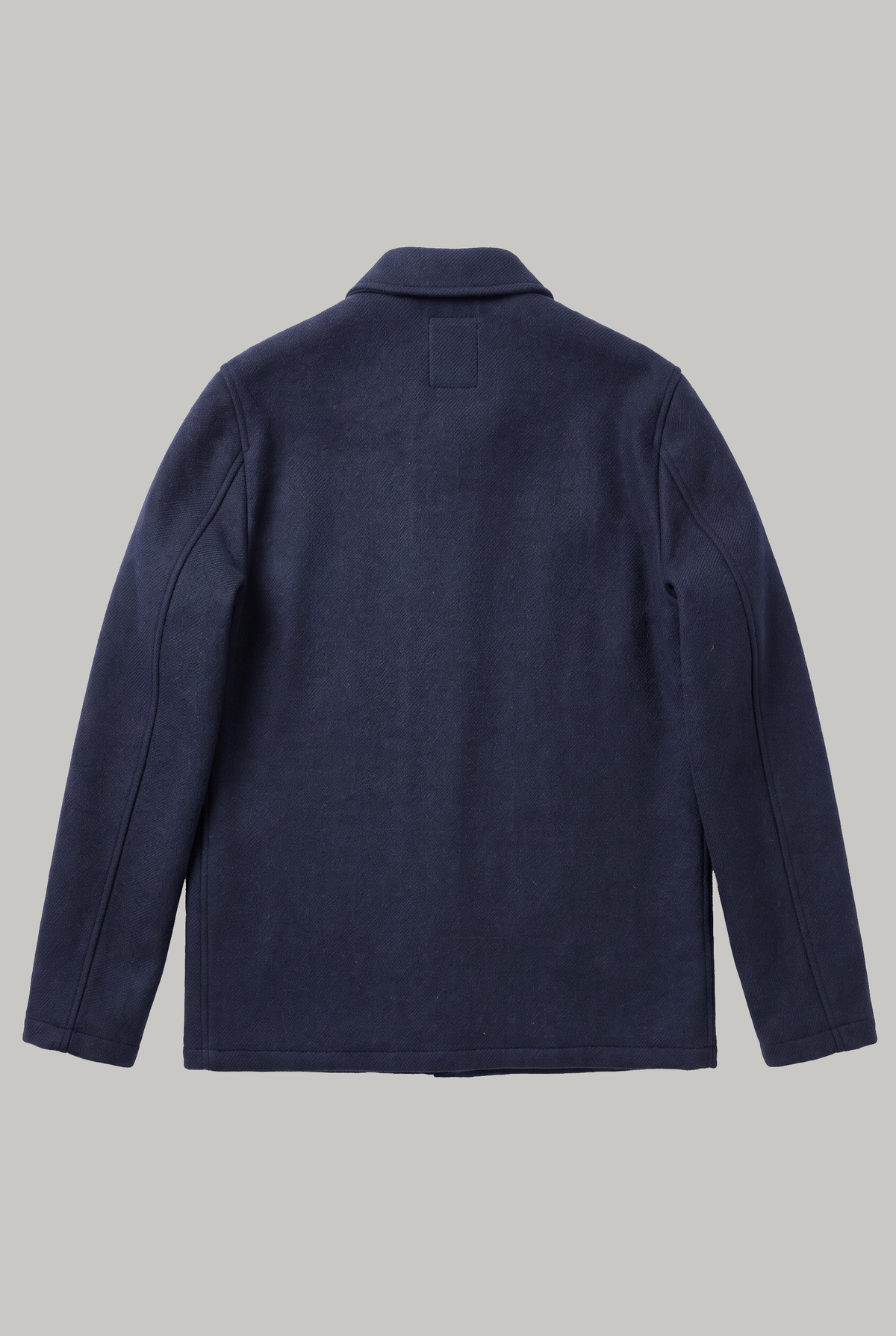 Chiltern Shacket - Navy Wool Panno - Wear London