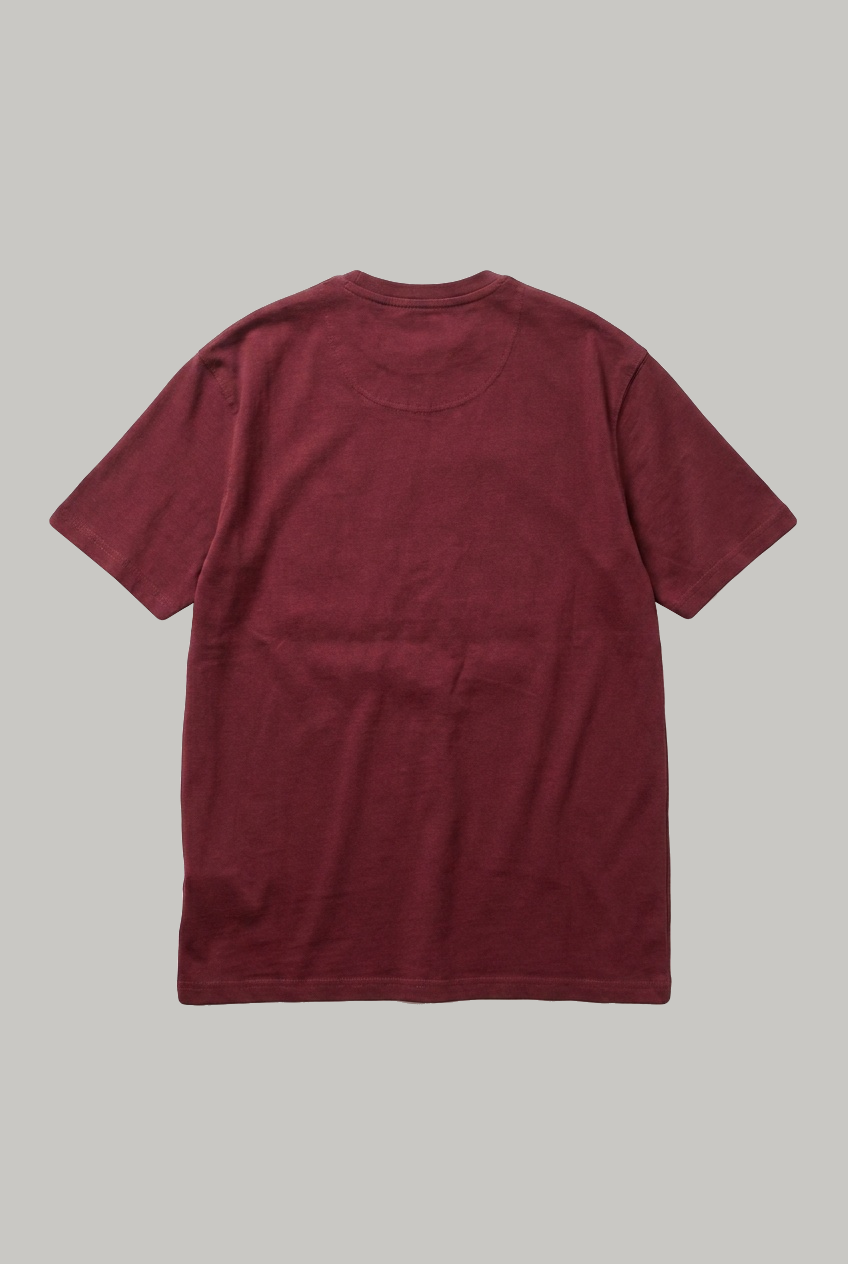 Shane - T shirt - Burgundy - Wear London