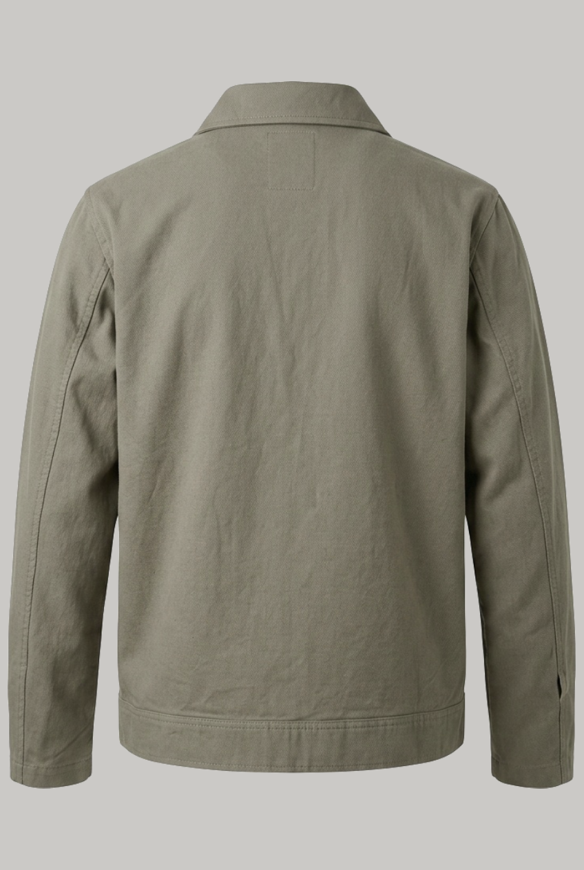 The Bermondsey - Casual Cotton Linen Outfit -Stone - Wear London