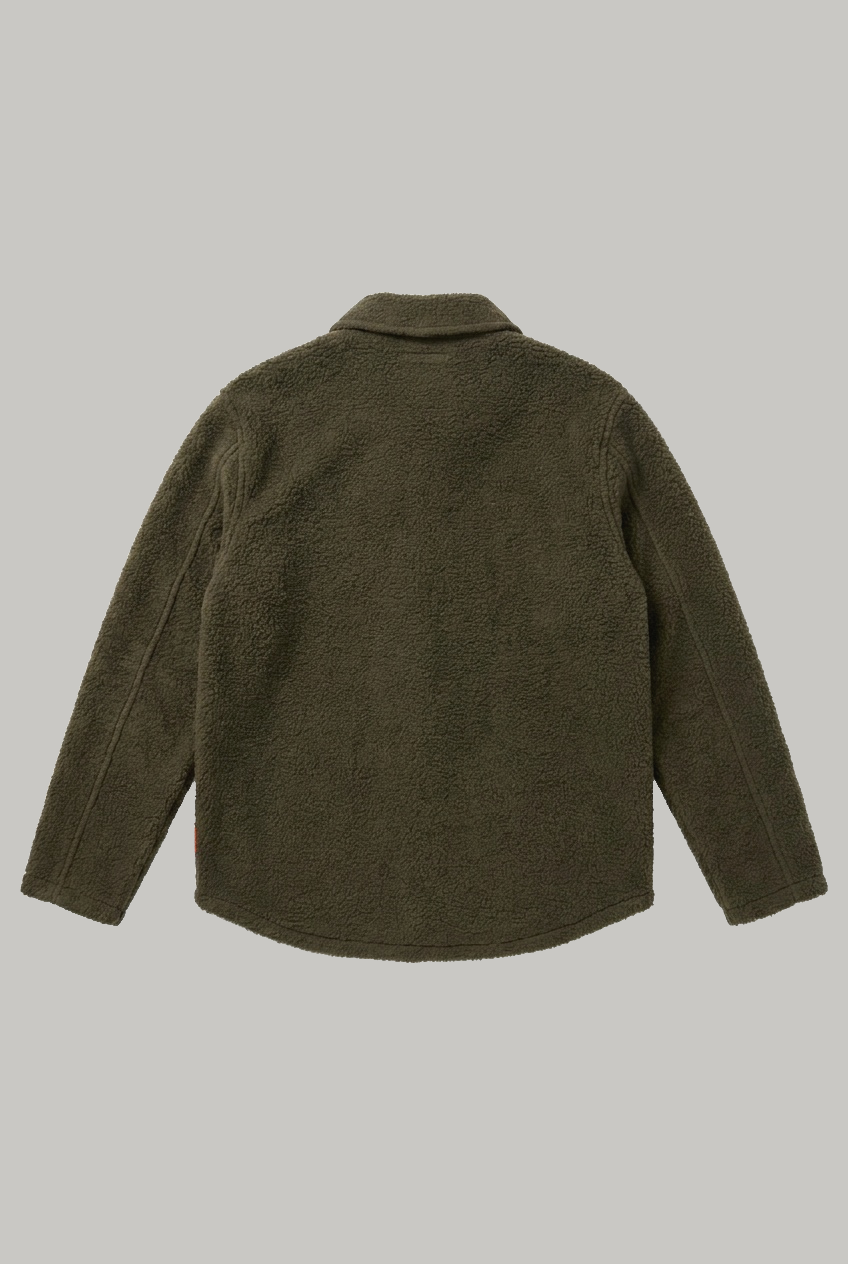 Chiltern Shacket Sleeve Lining - Casentino Olive - Wear London