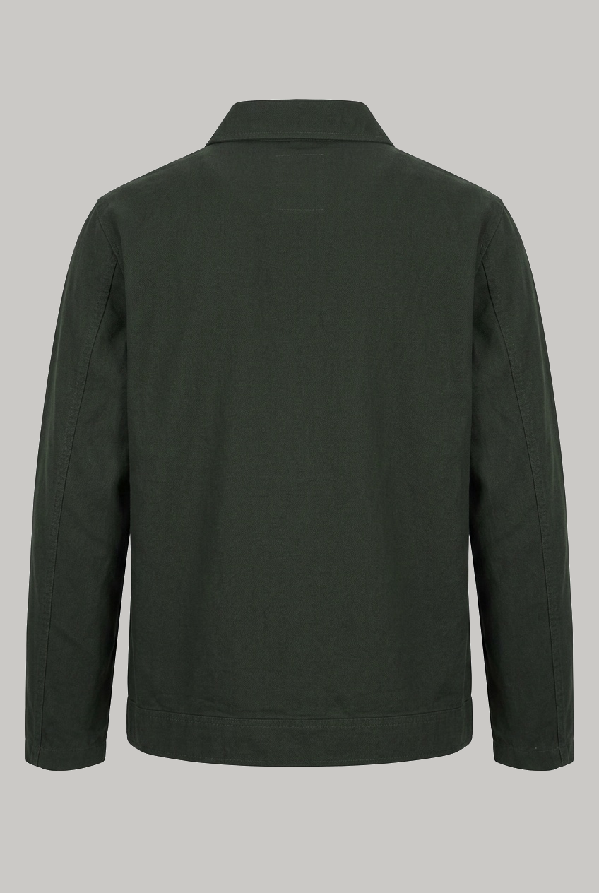 The Bermondsey - Casual Cotton Linen Outfit -Olive - Wear London