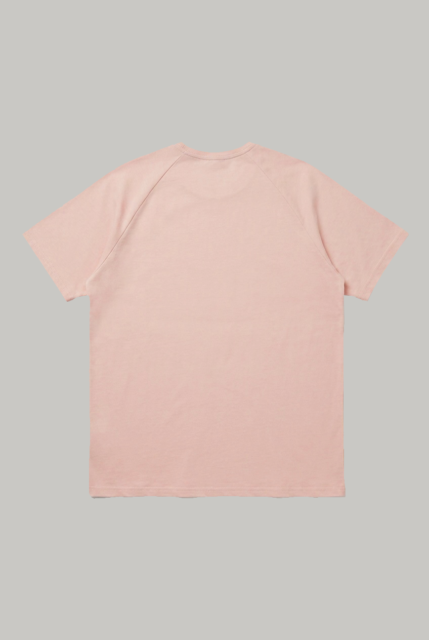 Hoxton Raglan Sleeve Fitted T-shirt - Nude - Wear London