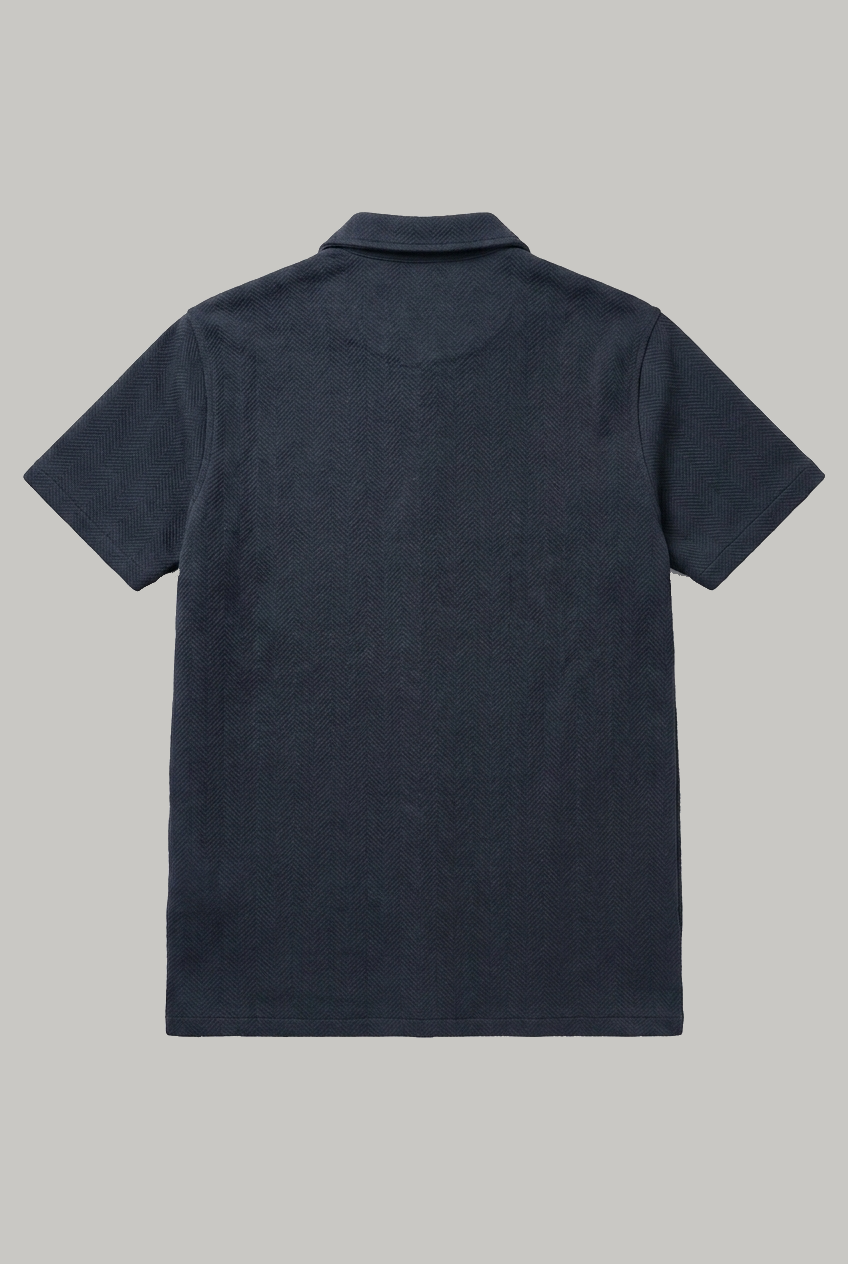 Arvid Short Sleeve Shirt - Navy - Wear London